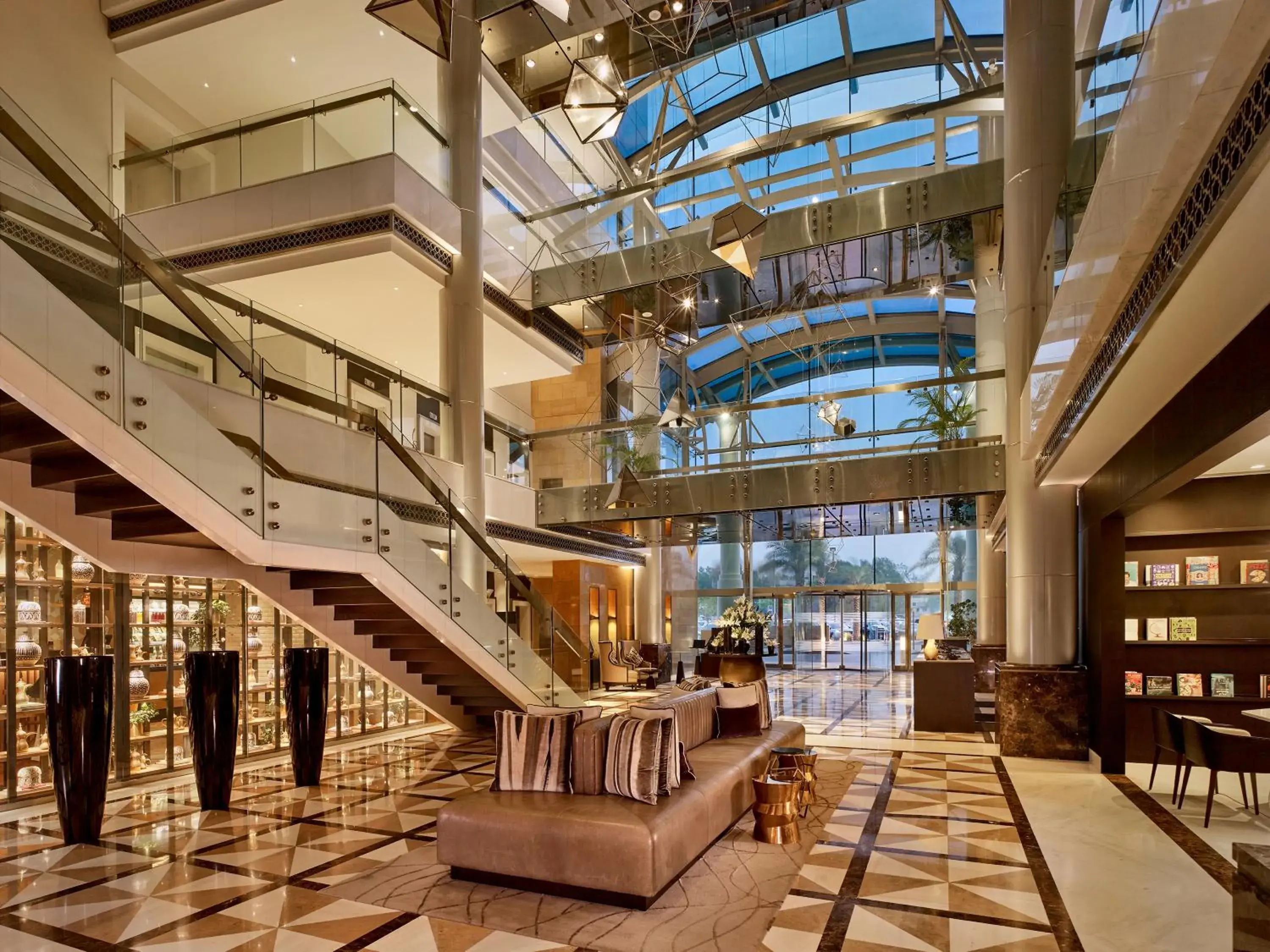 Lobby or reception in Hyatt Regency Al Kout Mall Lobby or reception in Hyatt Regency Al Kout Mall