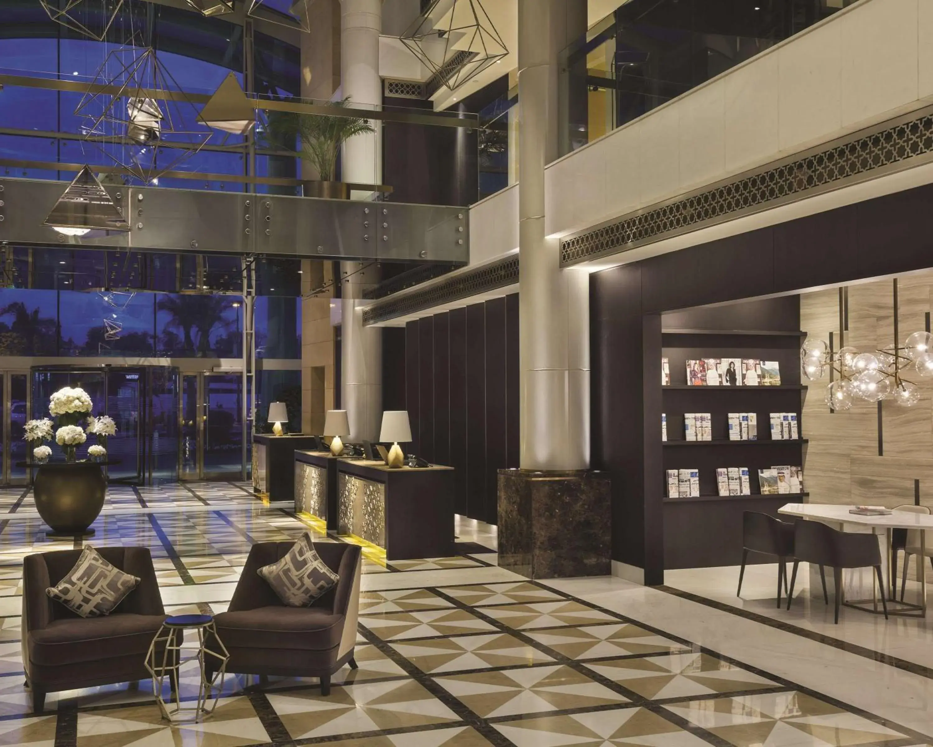 Lobby or reception in Hyatt Regency Al Kout Mall Lobby or reception in Hyatt Regency Al Kout Mall