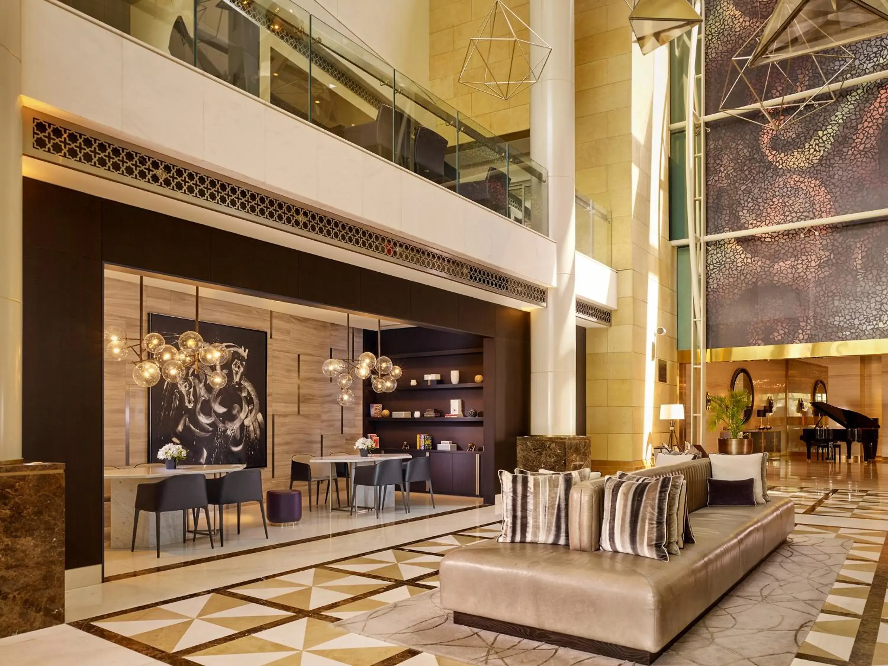 Lobby or reception in Hyatt Regency Al Kout Mall Lobby or reception in Hyatt Regency Al Kout Mall