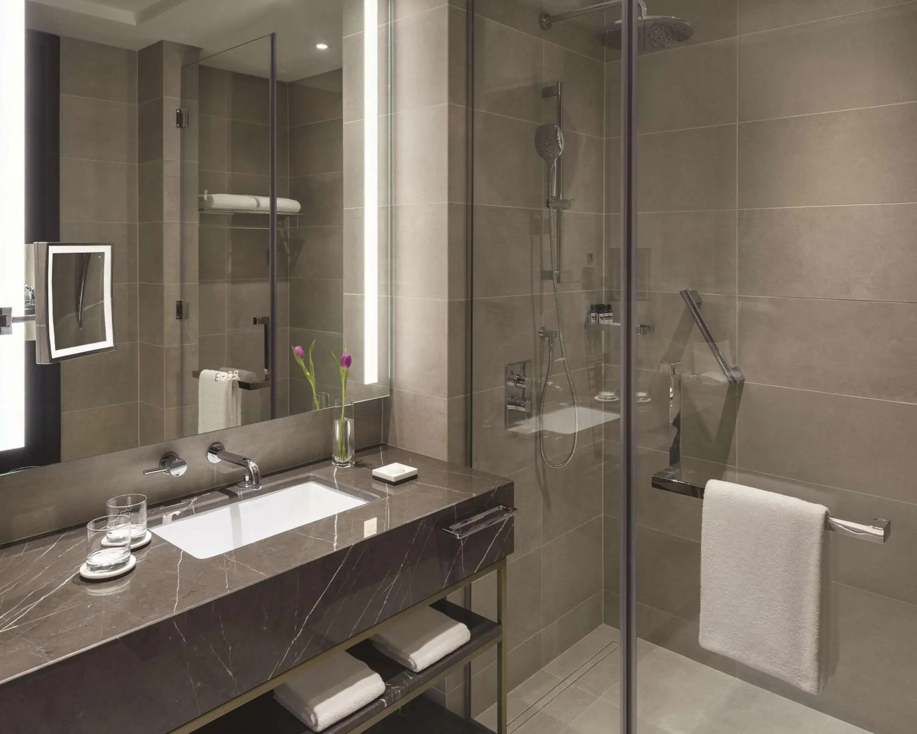 Bathroom in Hyatt Regency Al Kout Mall Bathroom in Hyatt Regency Al Kout Mall