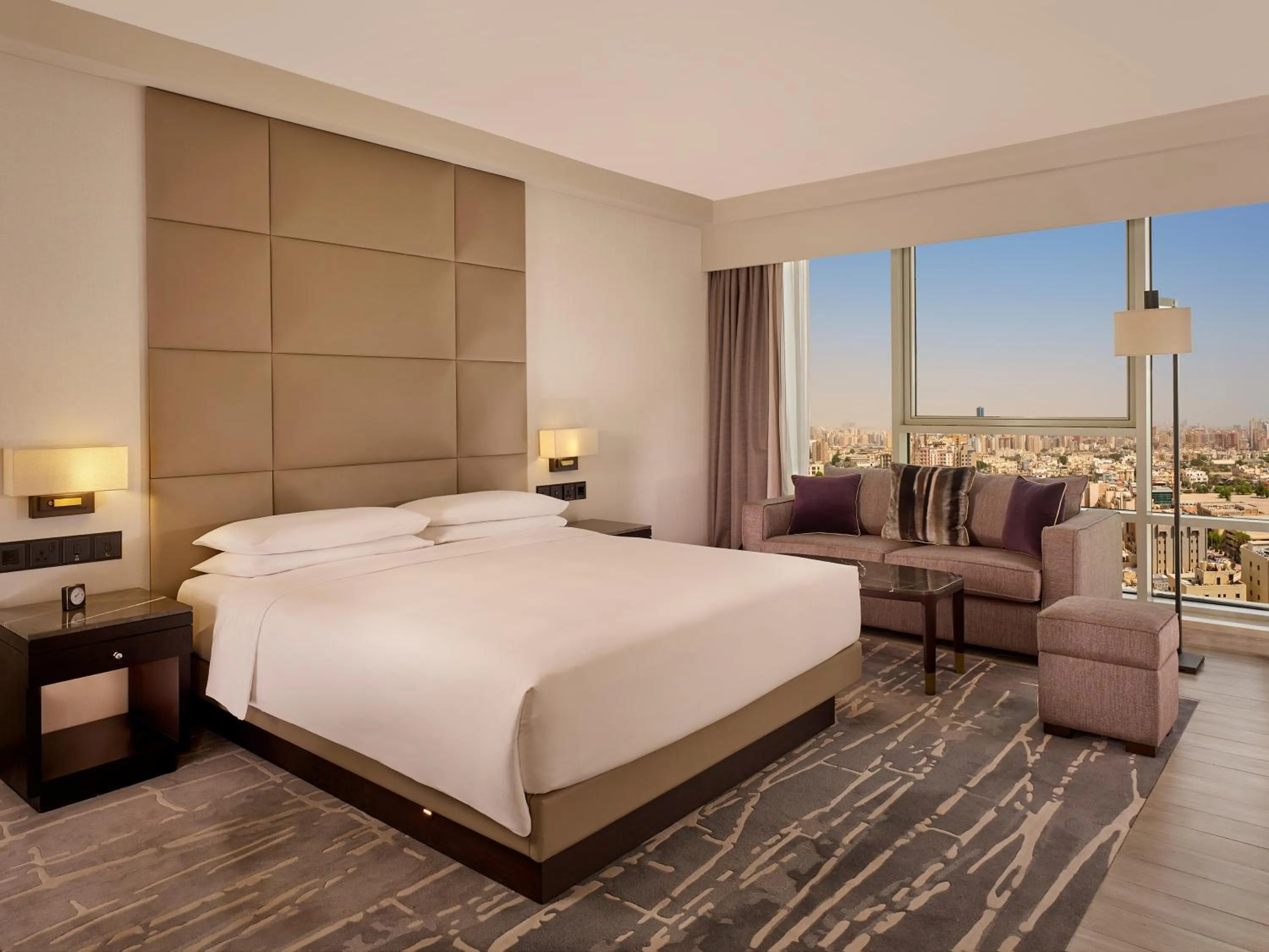 Bed in Hyatt Regency Al Kout Mall