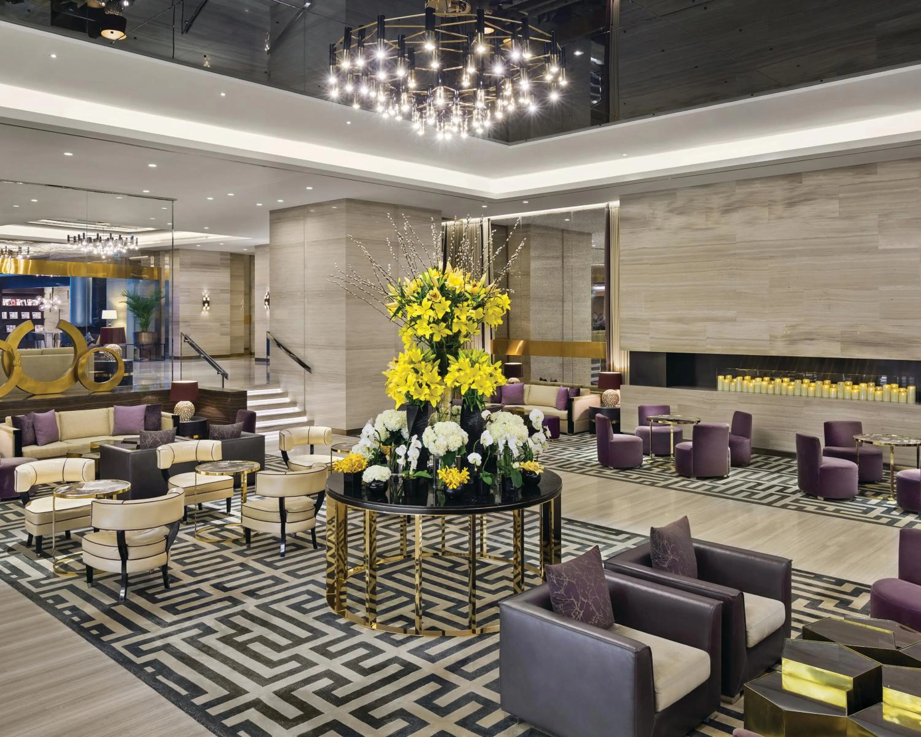 Lobby or reception in Hyatt Regency Al Kout Mall