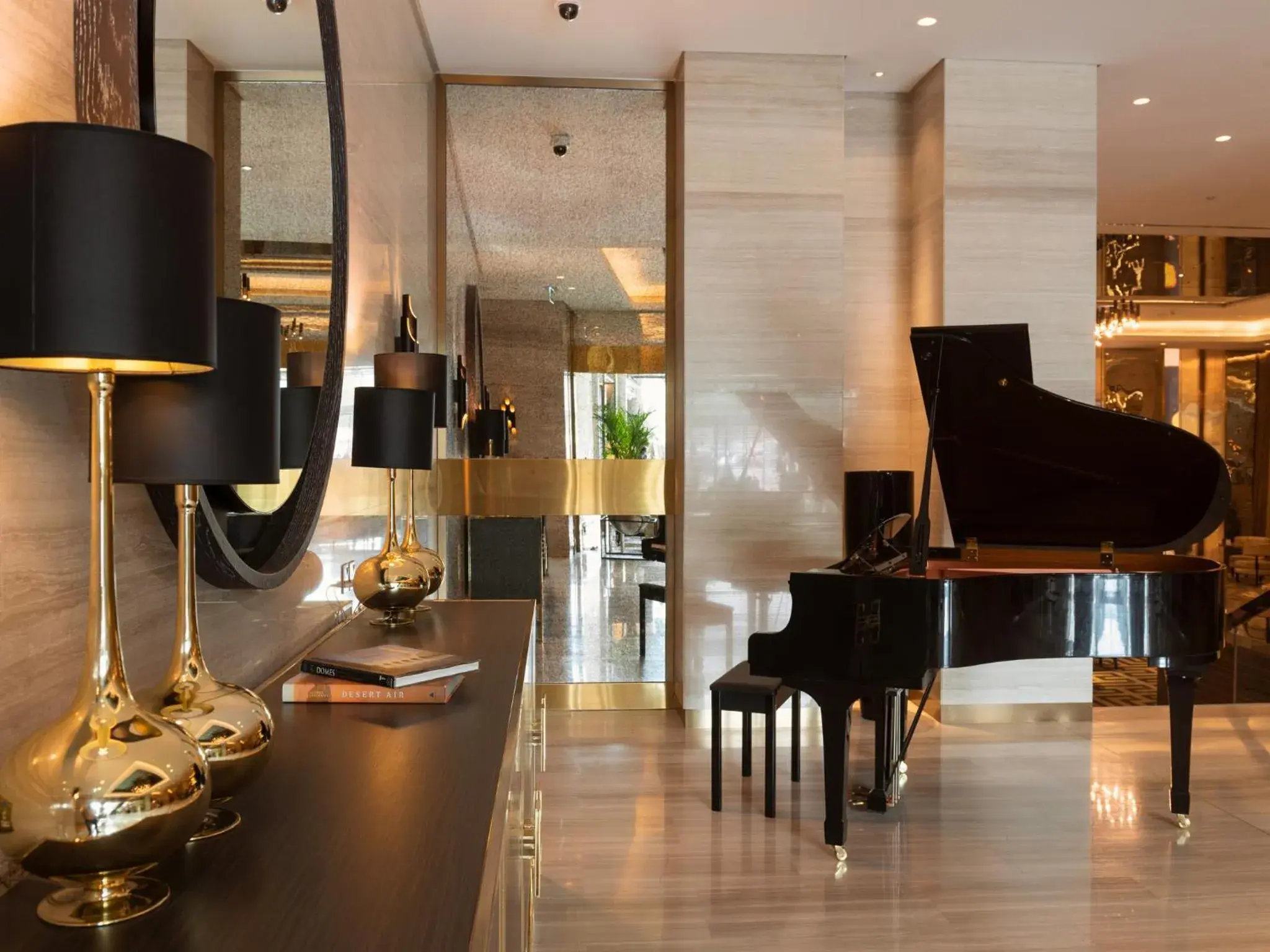 Lobby or reception in Hyatt Regency Al Kout Mall Lobby or reception in Hyatt Regency Al Kout Mall