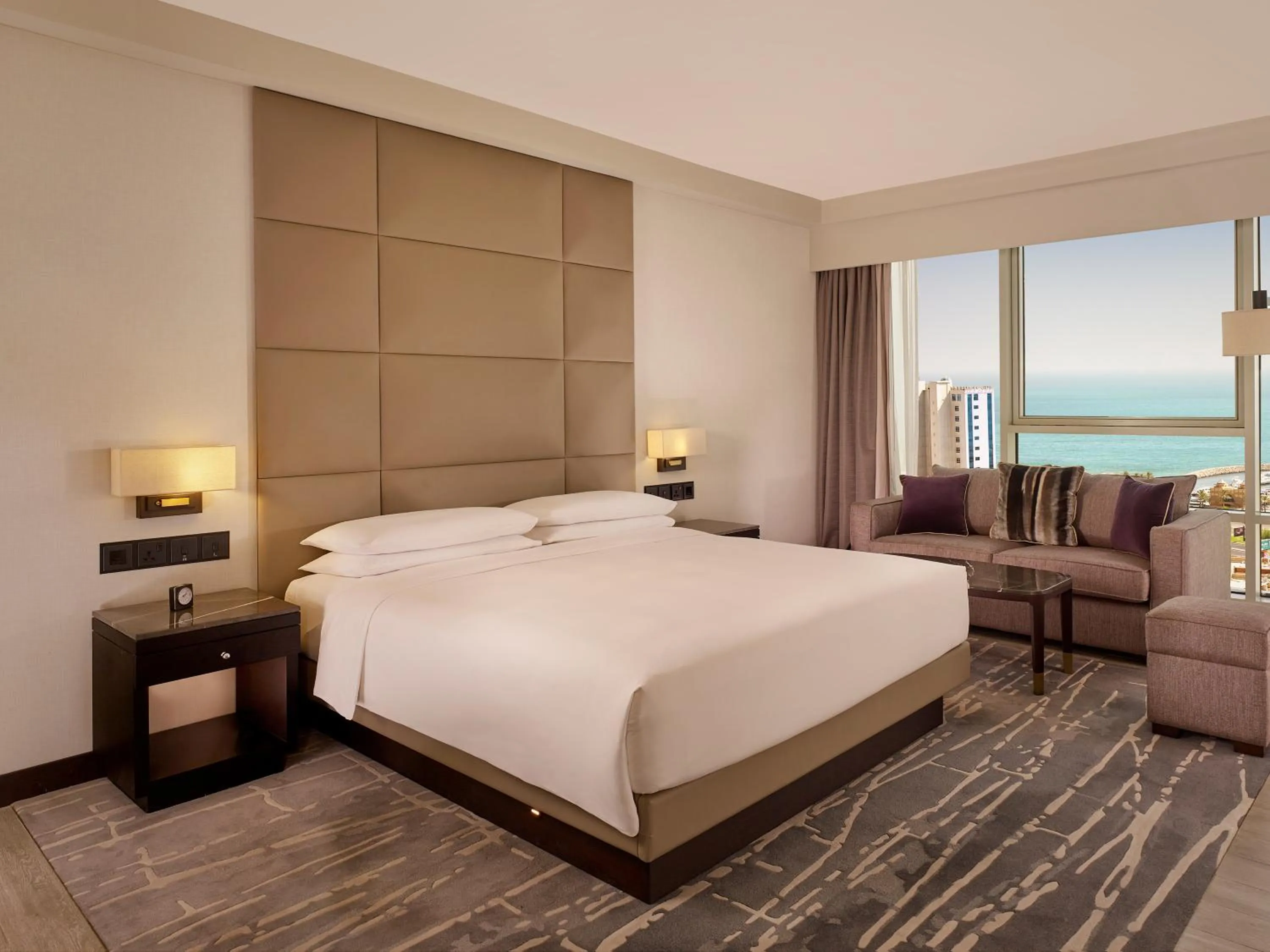 Bed in Hyatt Regency Al Kout Mall