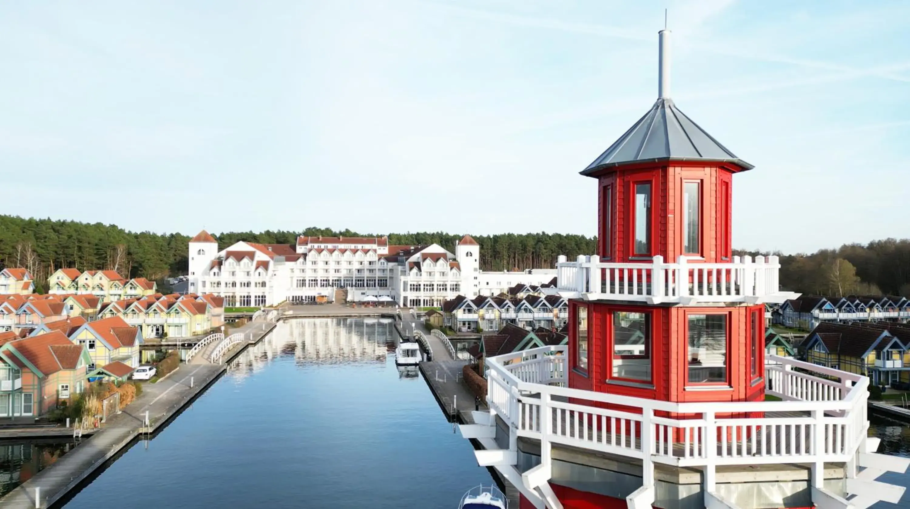 Property building in Precise Resort Hafendorf Rheinsberg Property building in Precise Resort Hafendorf Rheinsberg