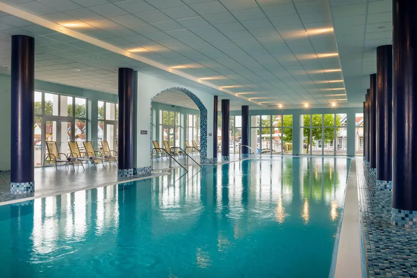 Swimming pool in Precise Resort Hafendorf Rheinsberg Swimming pool in Precise Resort Hafendorf Rheinsberg