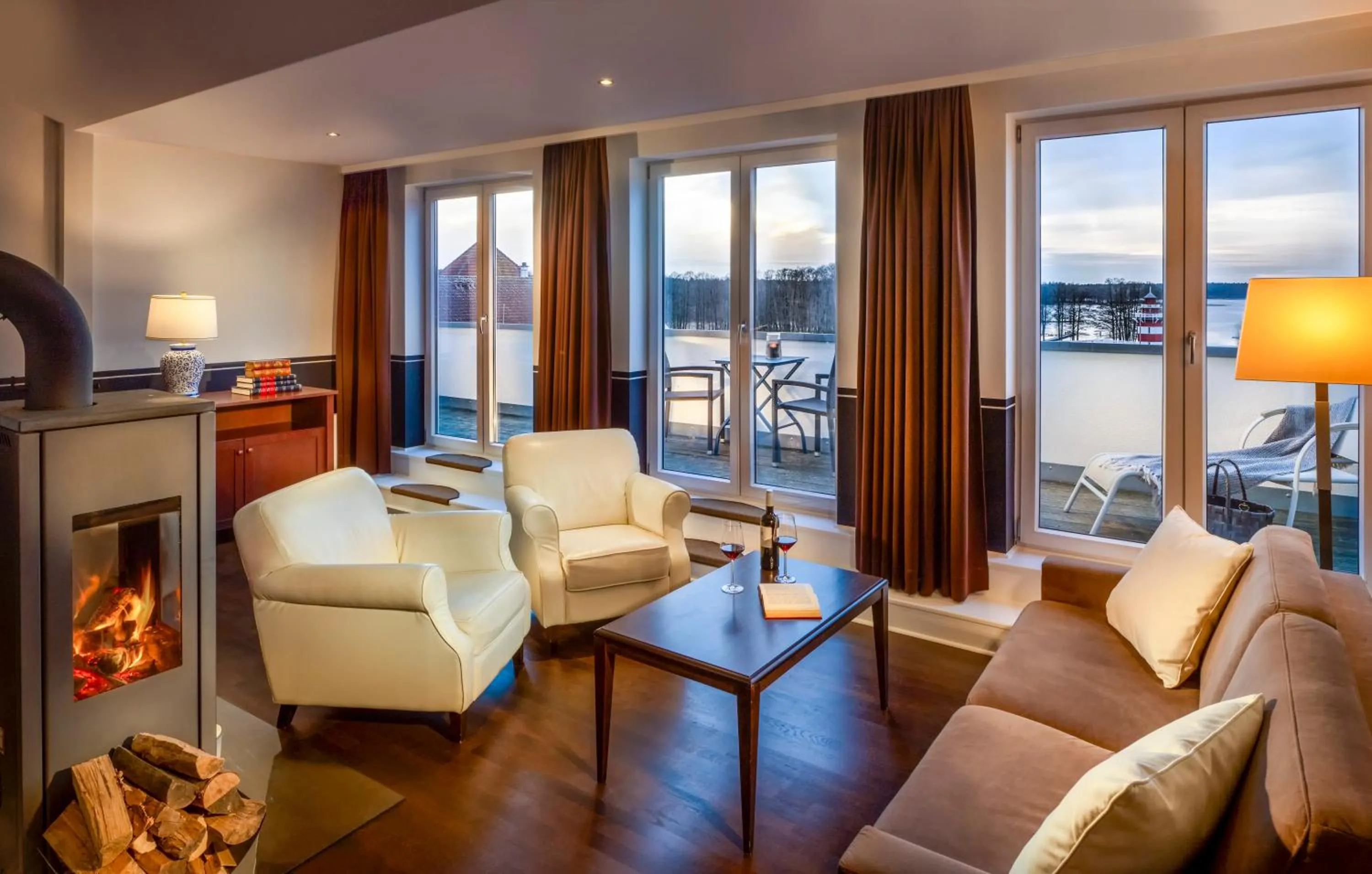 Living room in Precise Resort Hafendorf Rheinsberg