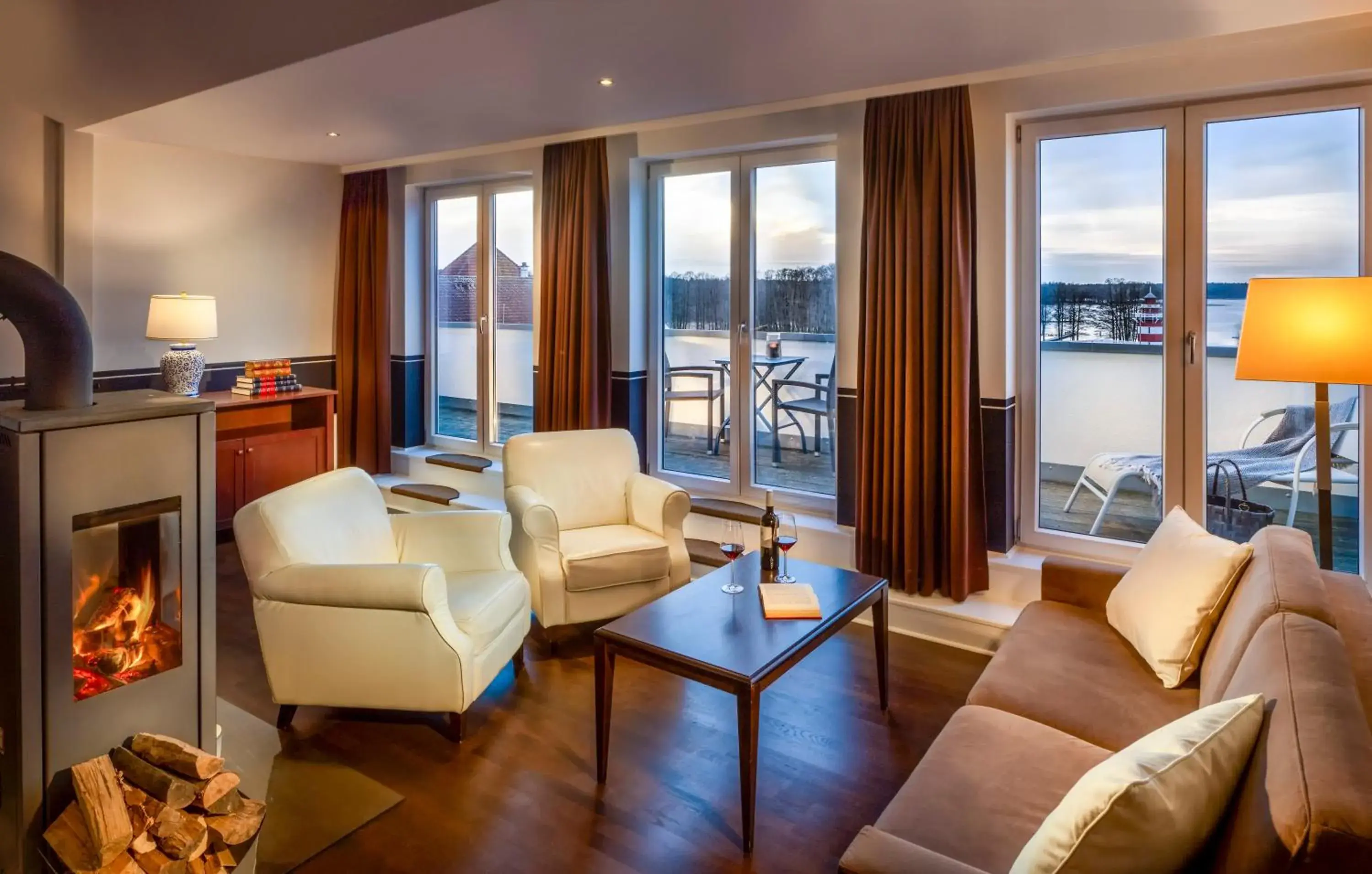 Living room in Precise Resort Hafendorf Rheinsberg Living room in Precise Resort Hafendorf Rheinsberg