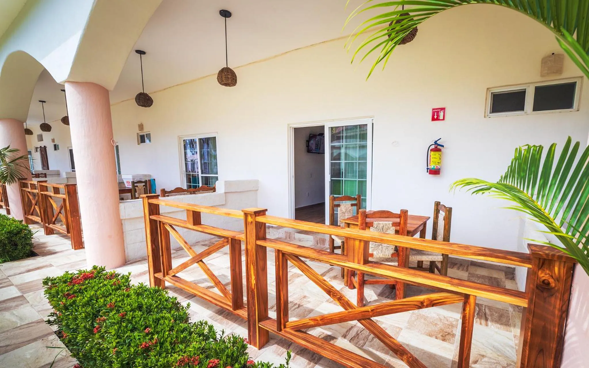 Balcony/Terrace in Hotel Bahía Paraíso