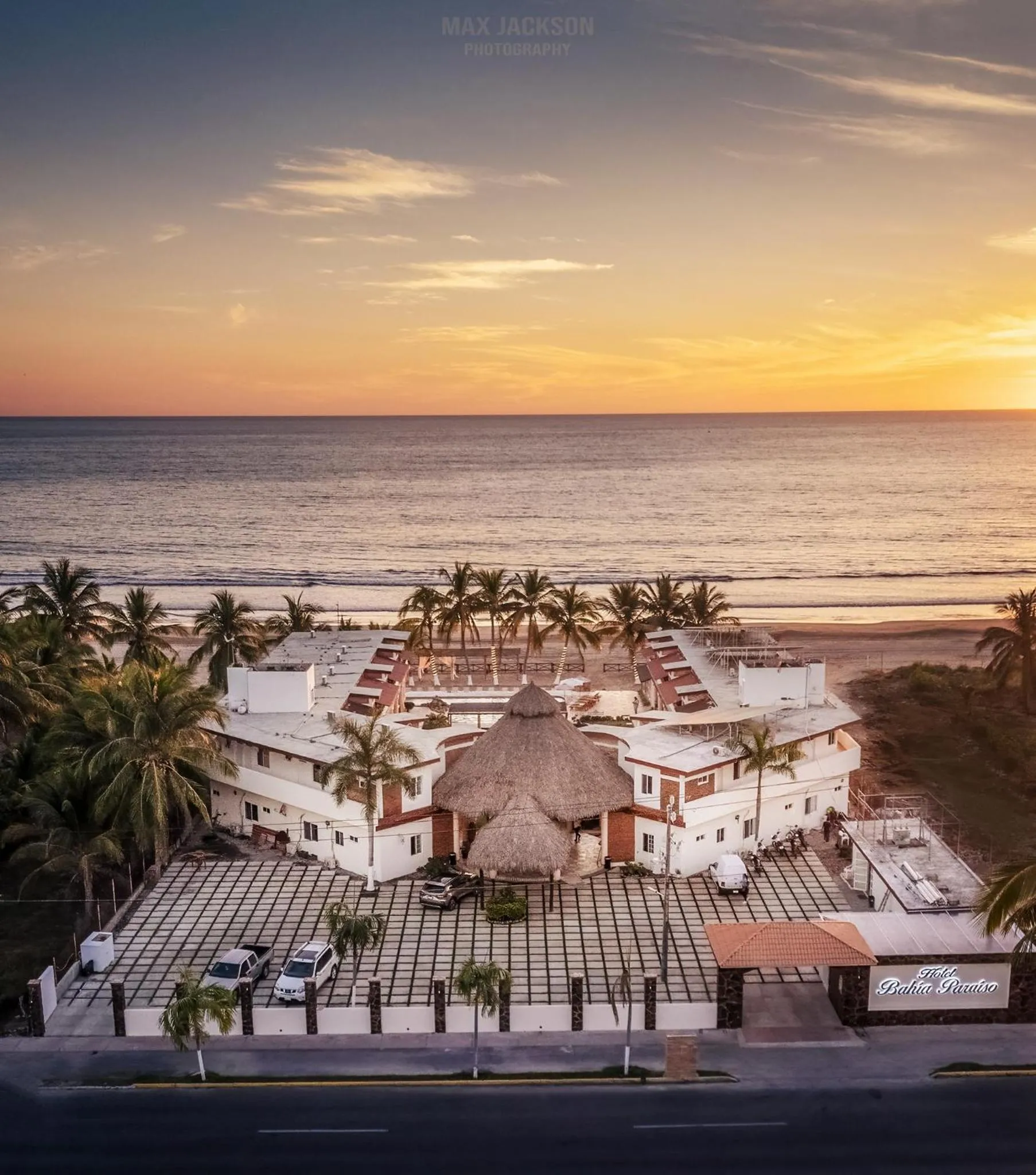 Bird's eye view in Hotel Bahía Paraíso