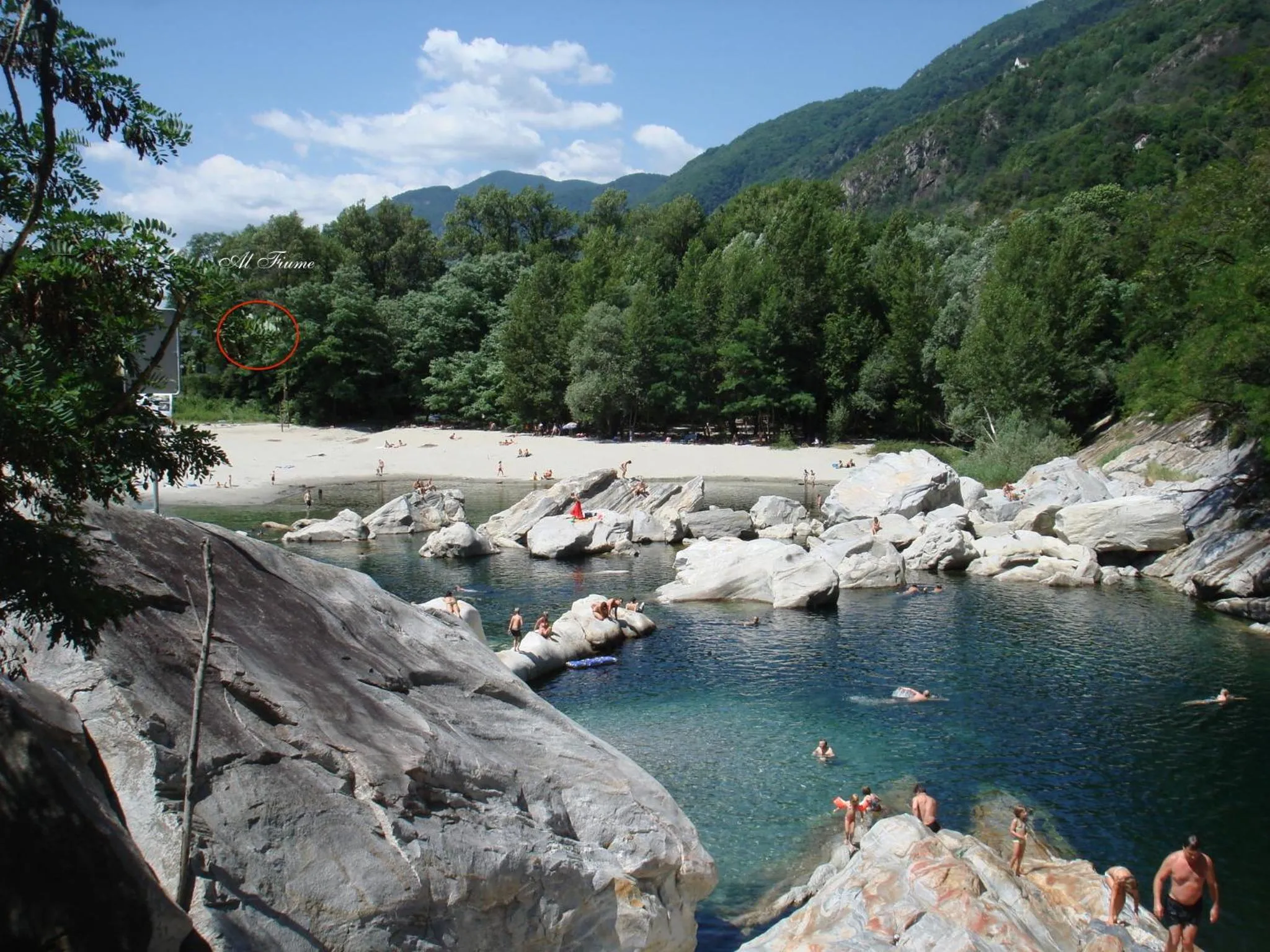 Beach in Hotel Al Fiume