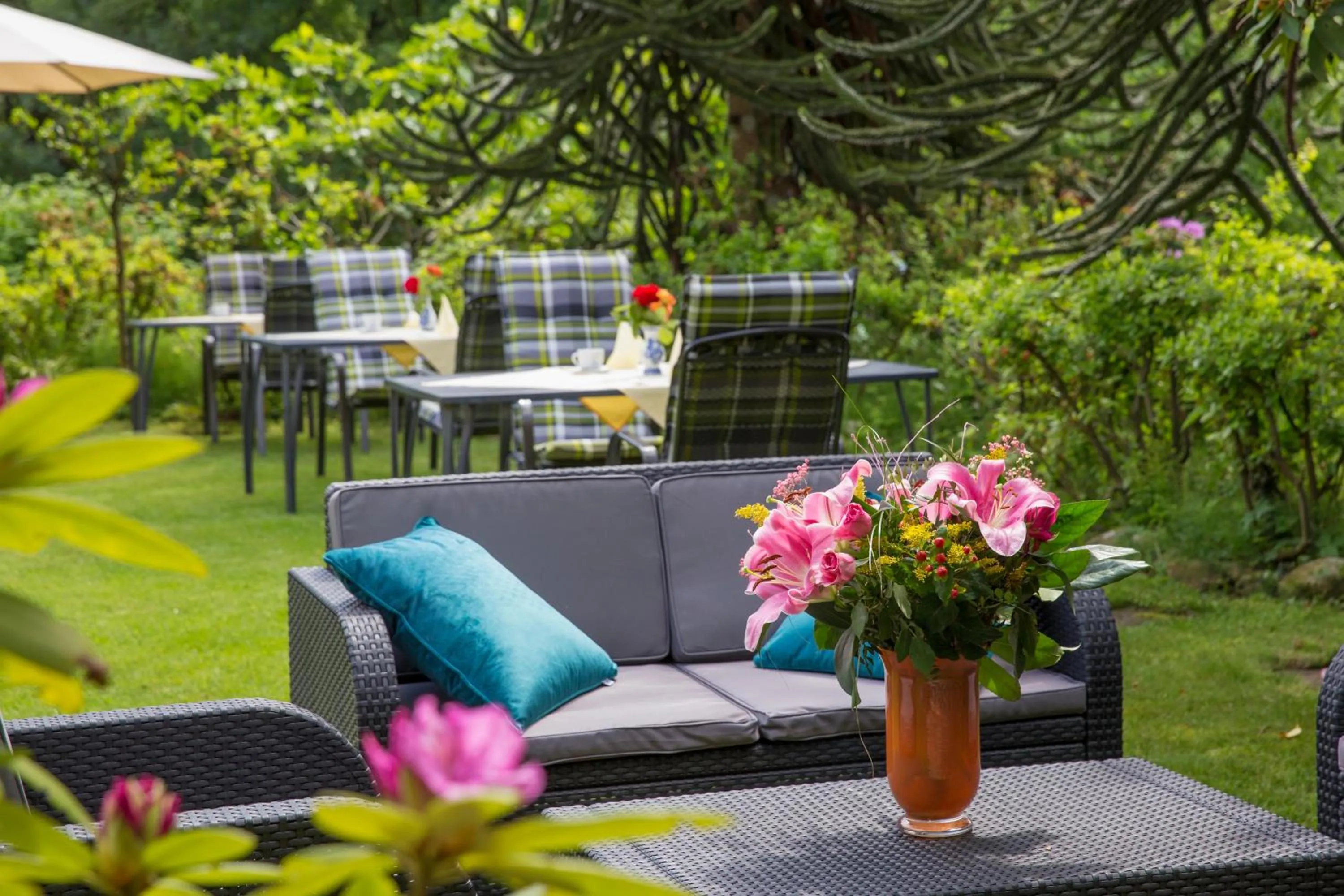 Garden in Hotel Al Fiume