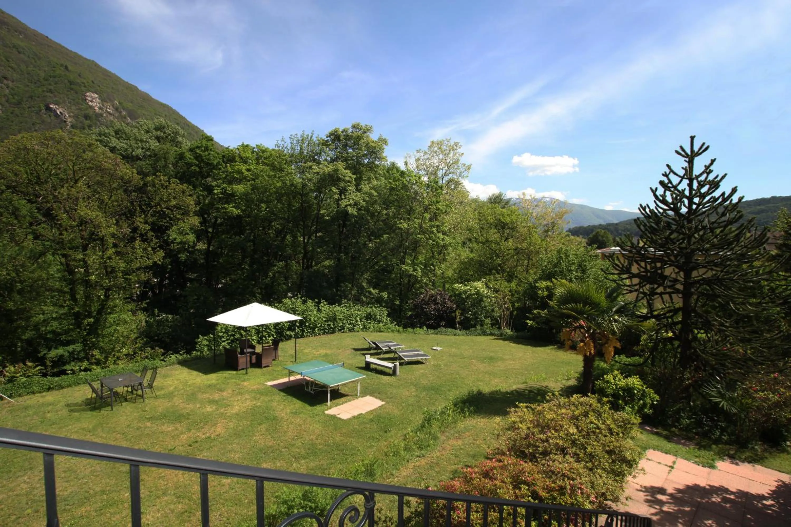 Garden in Hotel Al Fiume