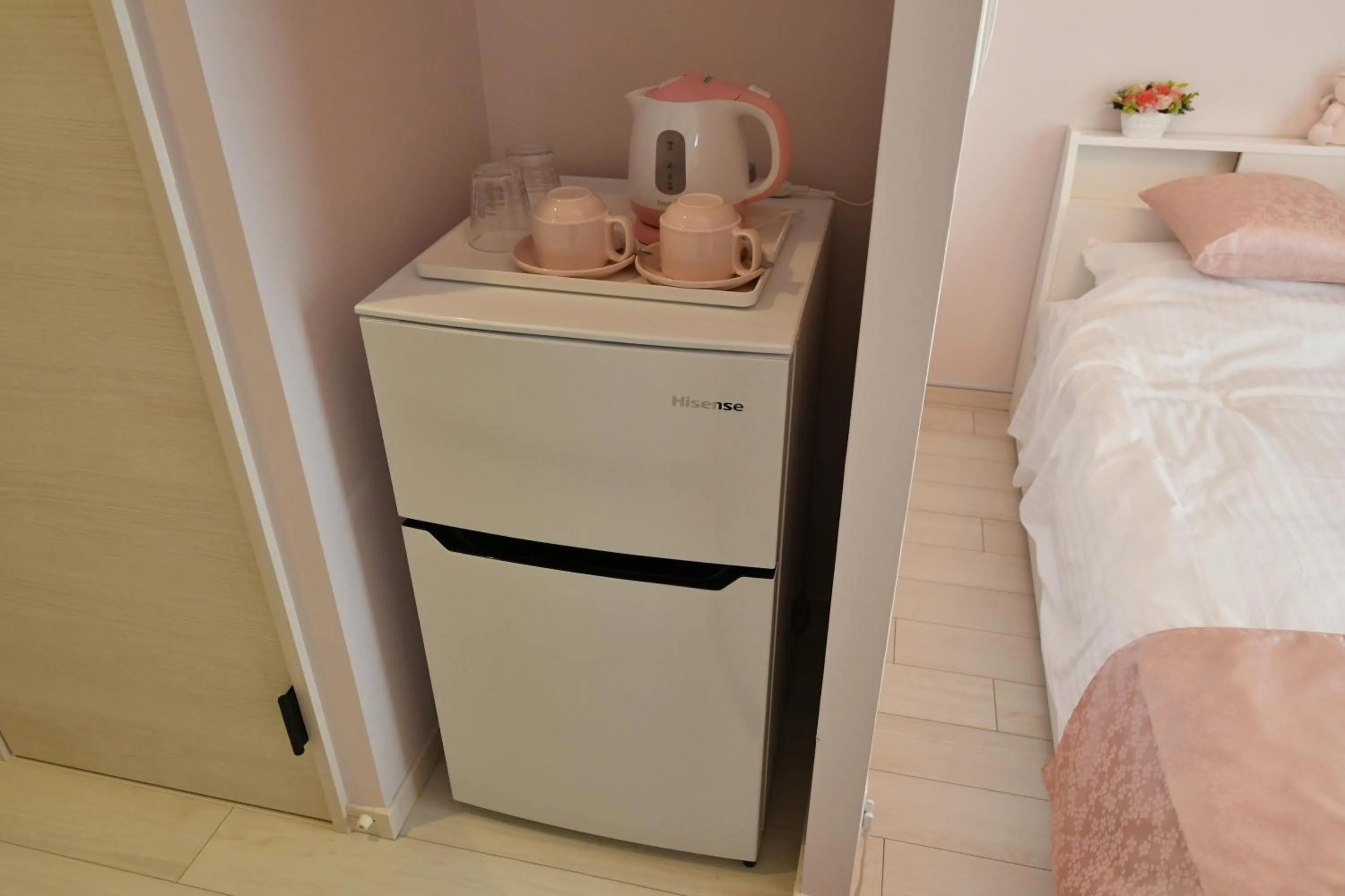 Bed in CRYSTAL ＆ RESORT FUKUOKA