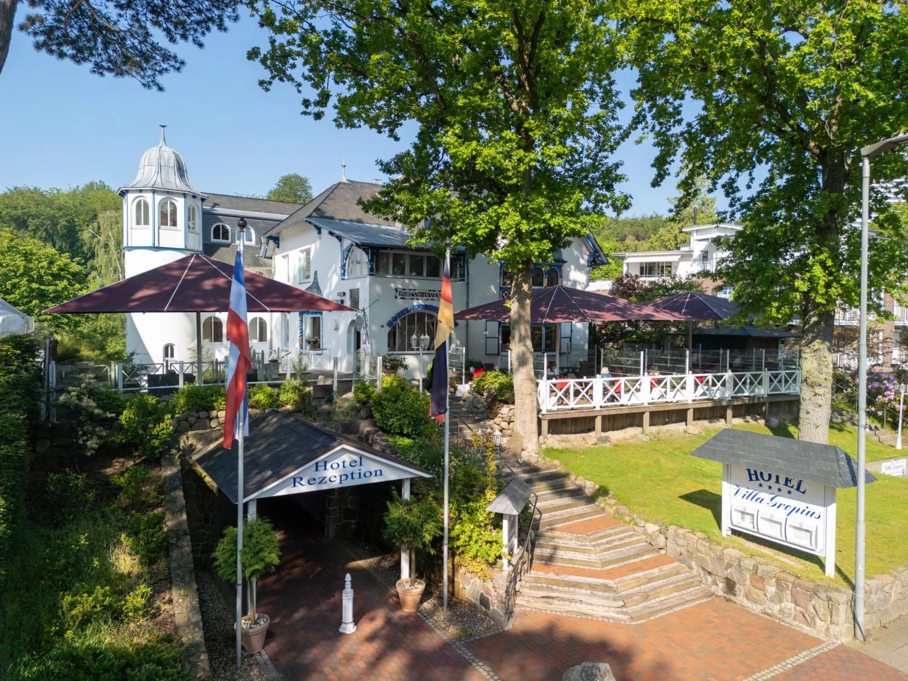 Property building in Hotel Villa Gropius