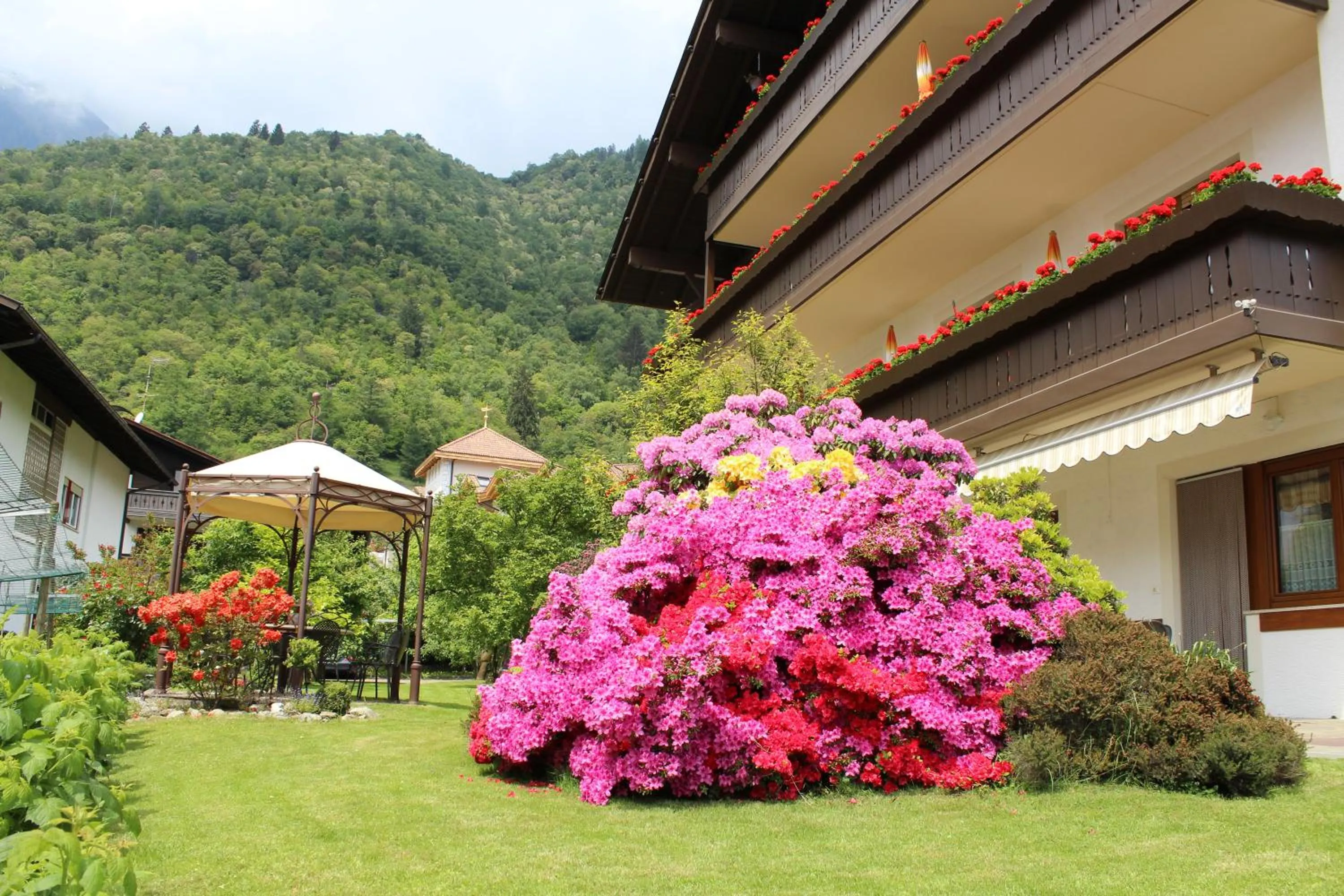 Garden in Appartements Lenzenhof