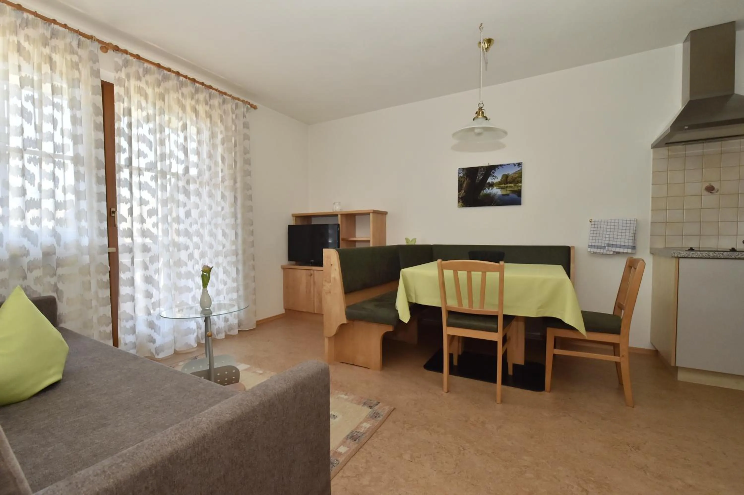 TV and multimedia in Appartements Lenzenhof