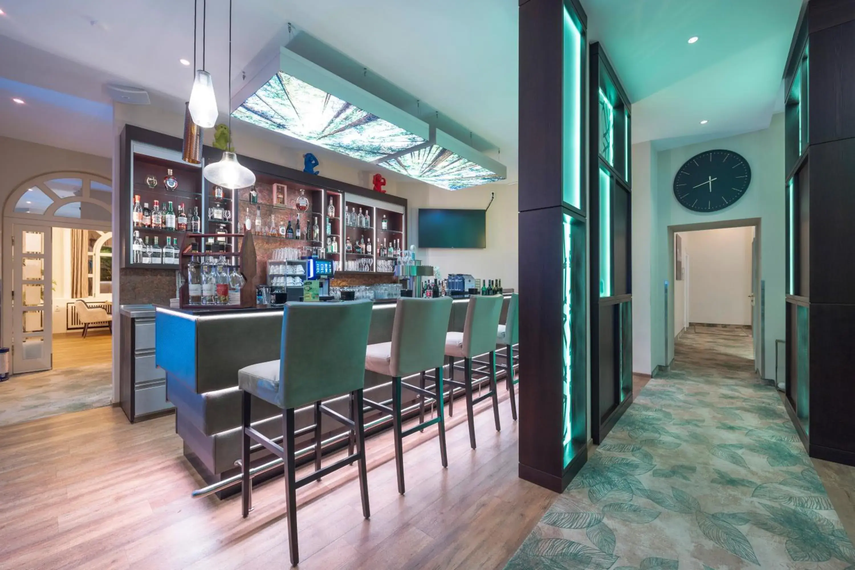 Lounge or bar in Fletcher Waldhotel Nordrhein-Westfalen Lounge or bar in Fletcher Waldhotel Nordrhein-Westfalen