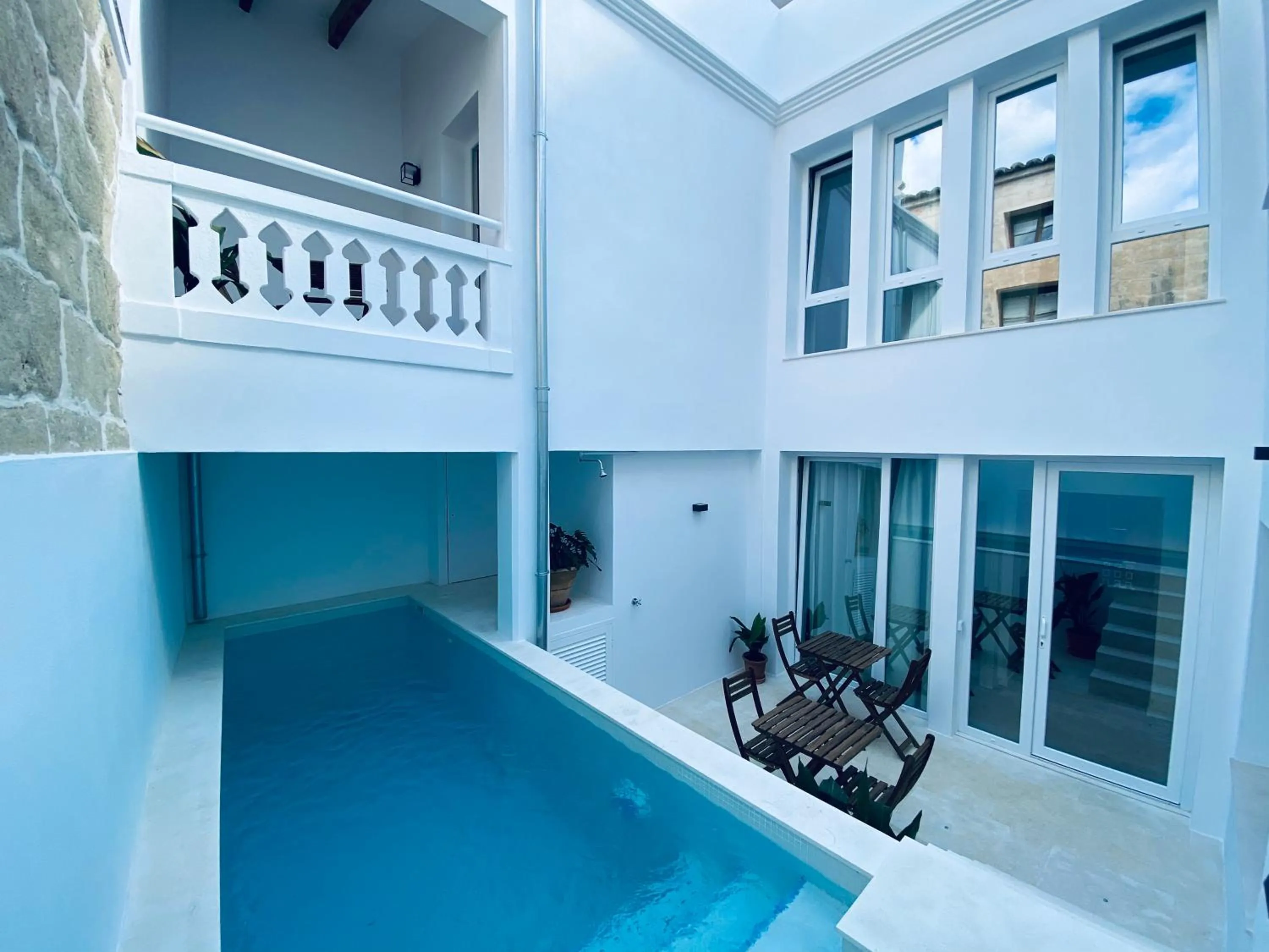 Pool view in Hotel Casa Miranda - Adults Only