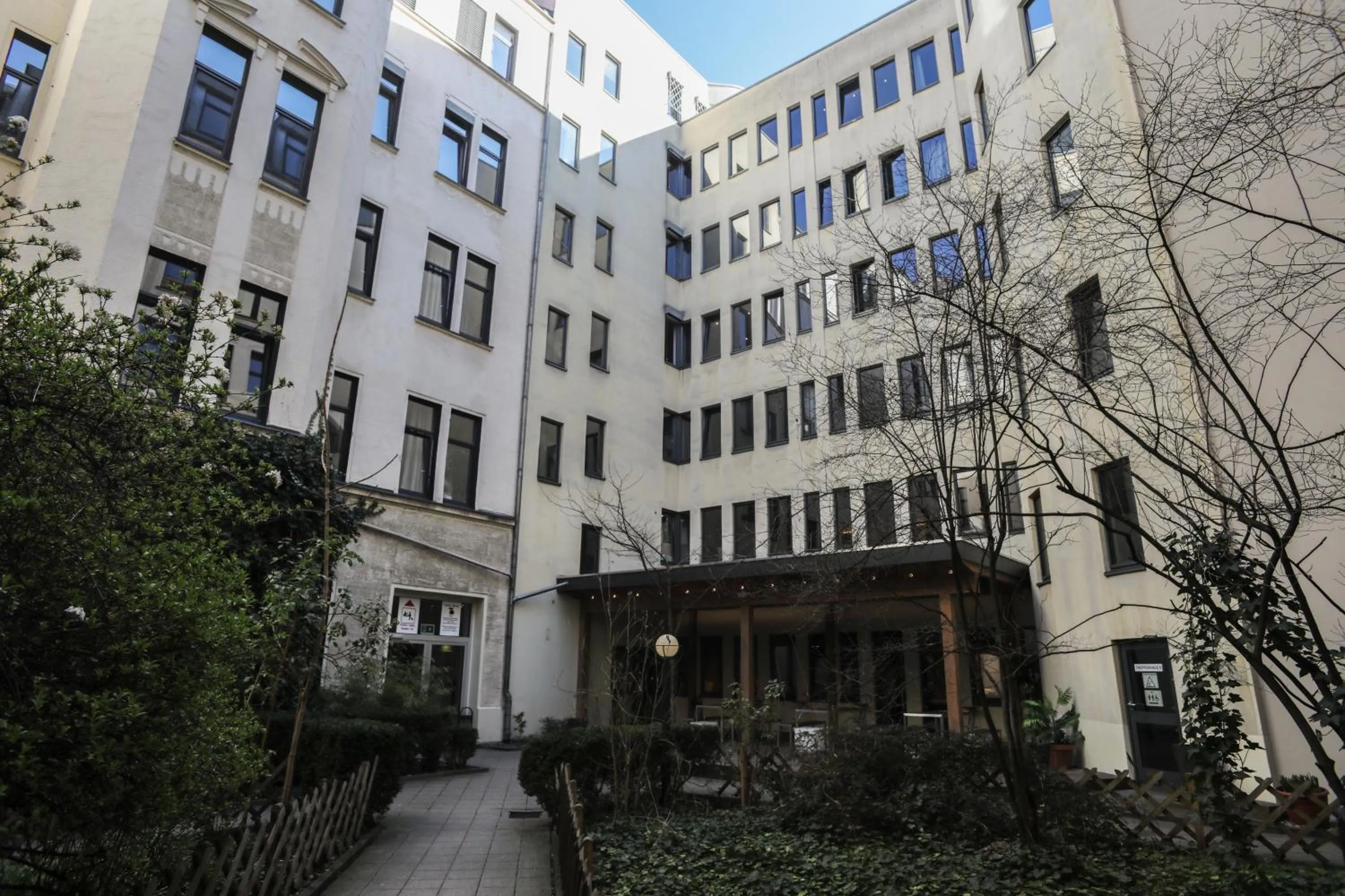 Property building in acama Hotel & Hostel Kreuzberg