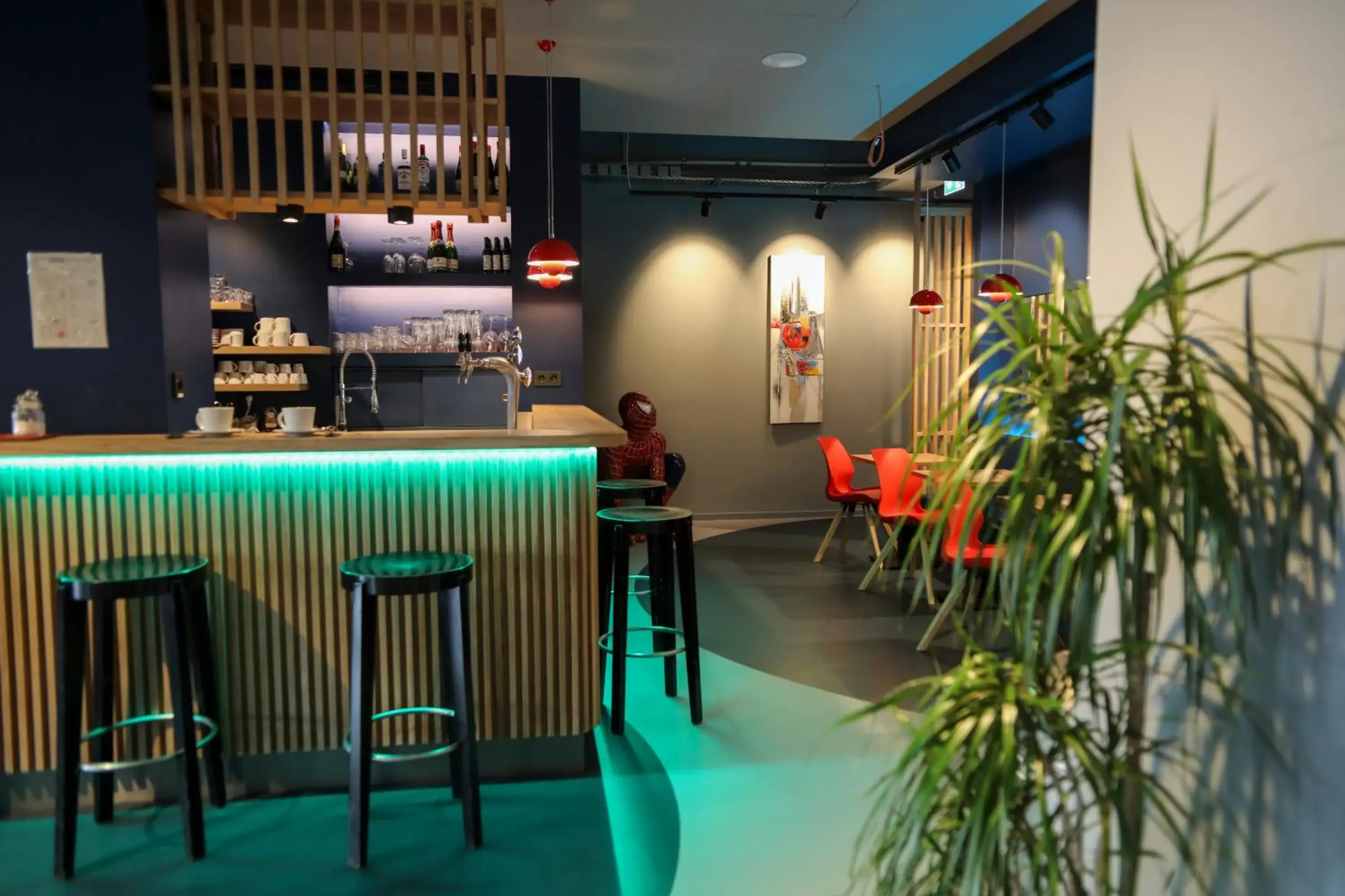 Lounge or bar in acama Hotel & Hostel Kreuzberg Lounge or bar in acama Hotel & Hostel Kreuzberg