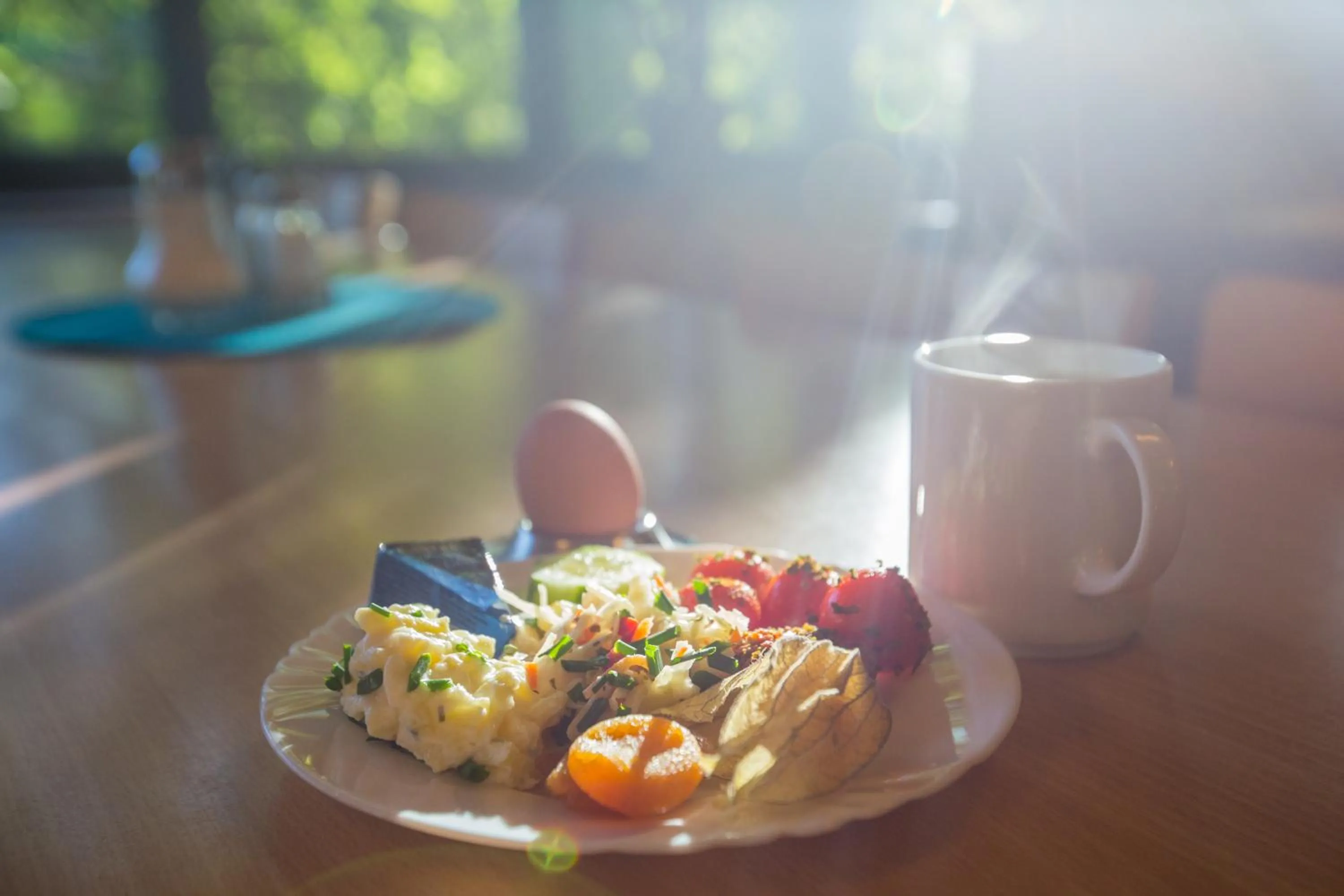 Buffet breakfast in acama Hotel & Hostel Kreuzberg
