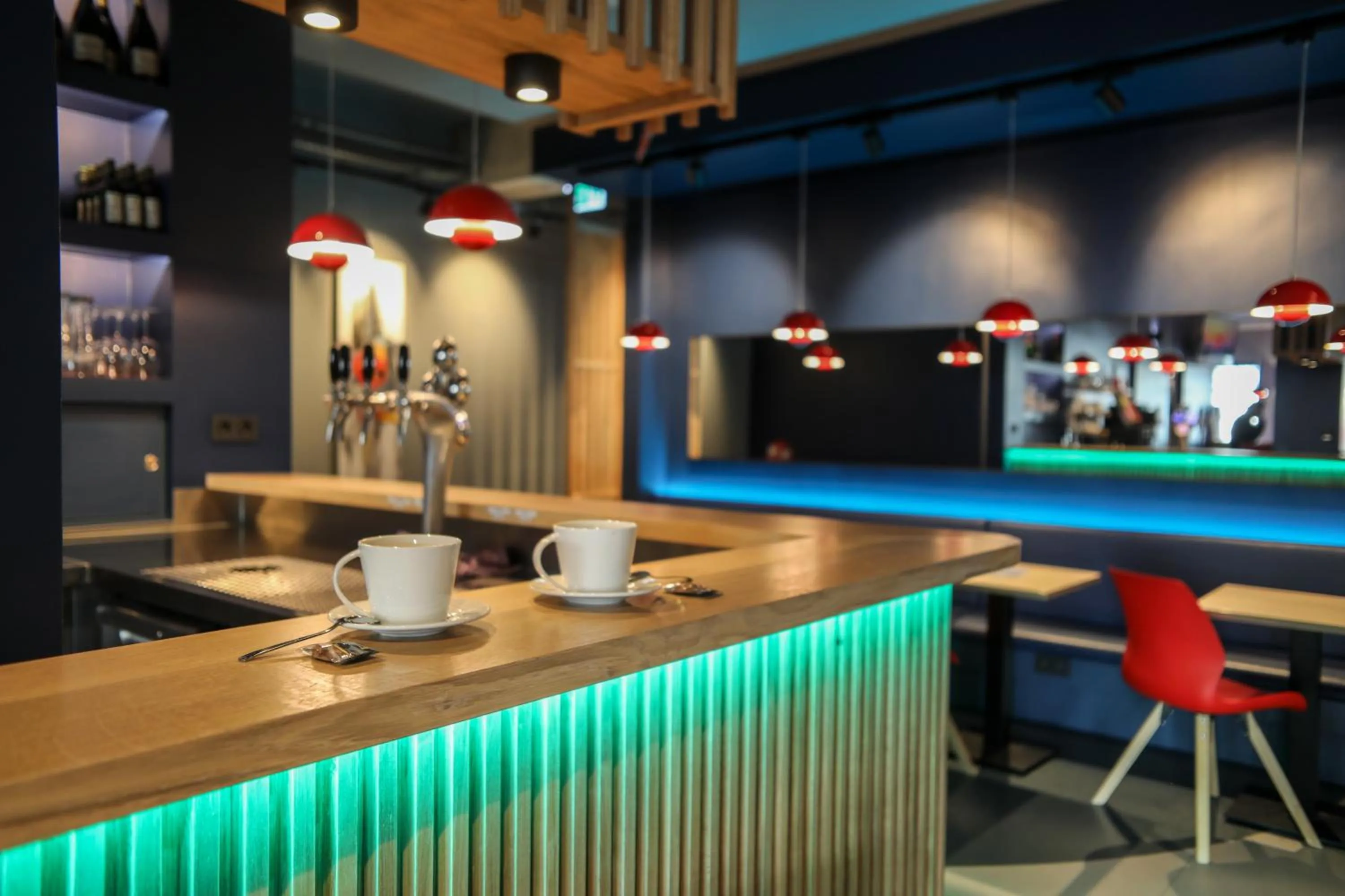 Lounge or bar in acama Hotel & Hostel Kreuzberg