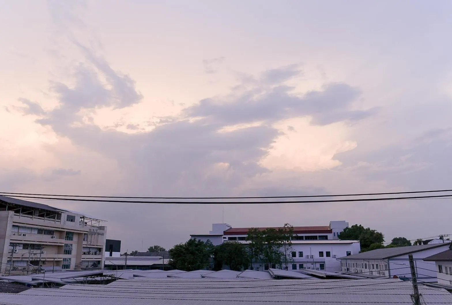 City view in 24 Poshtel Chiangmai