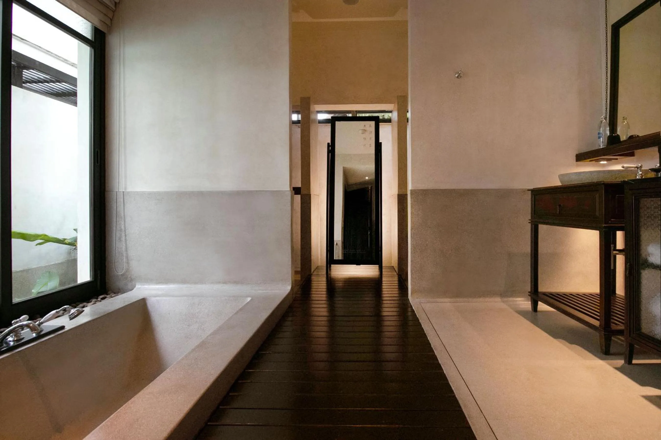 Bathroom, Bed in The Lamai Samui