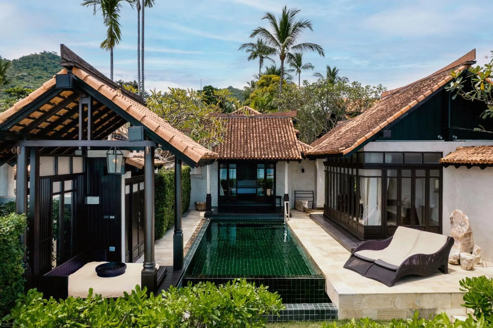 Pool view in The Lamai Samui
