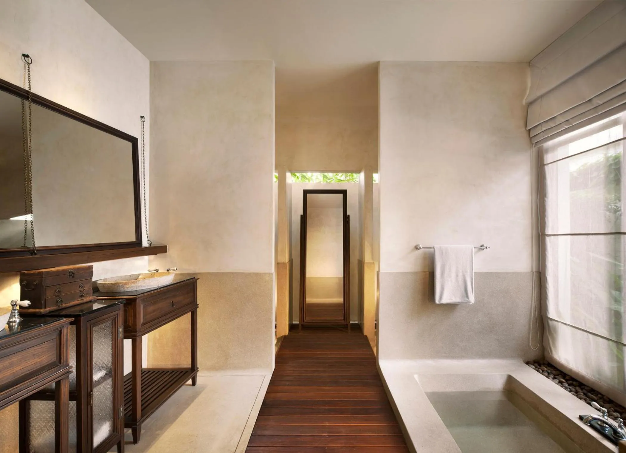 Bathroom, Bed in The Lamai Samui
