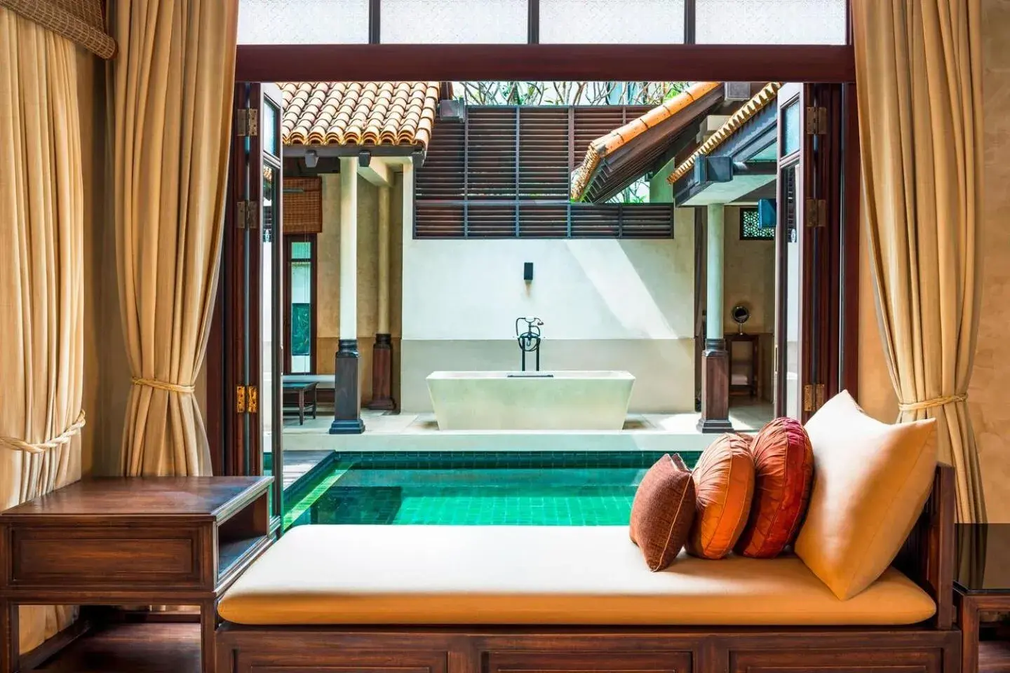 Living room in The Lamai Samui Living room in The Lamai Samui