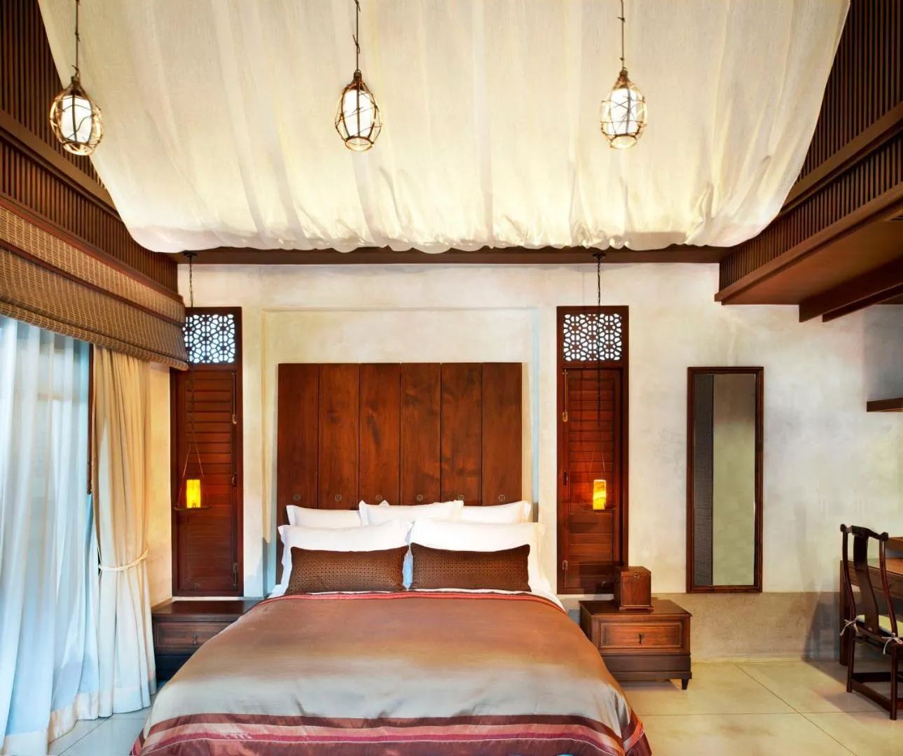 Bedroom, Bed in The Lamai Samui