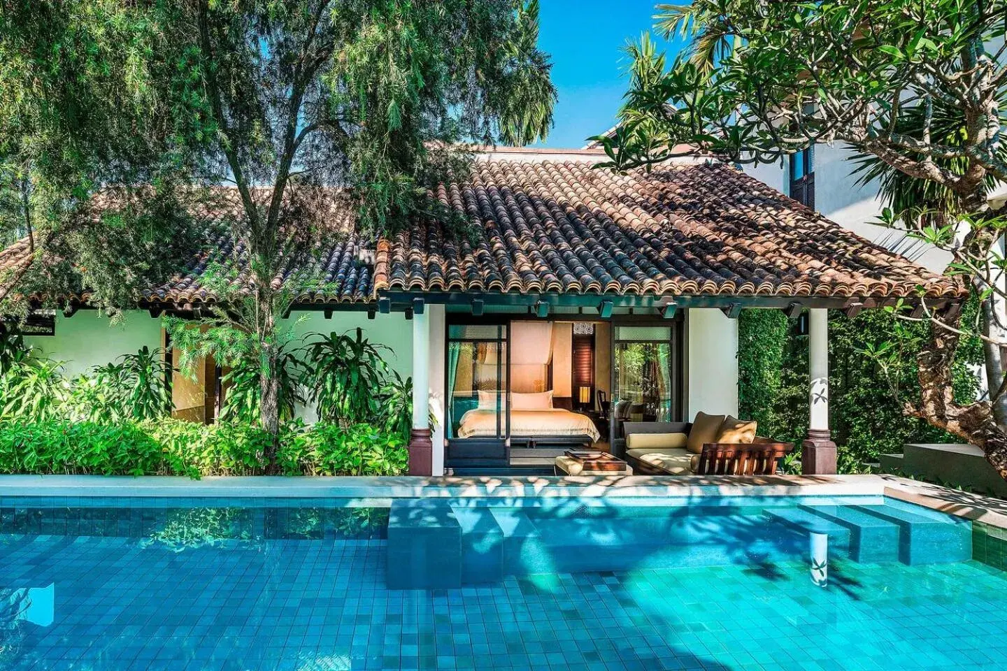 Pool view in The Lamai Samui Pool view in The Lamai Samui