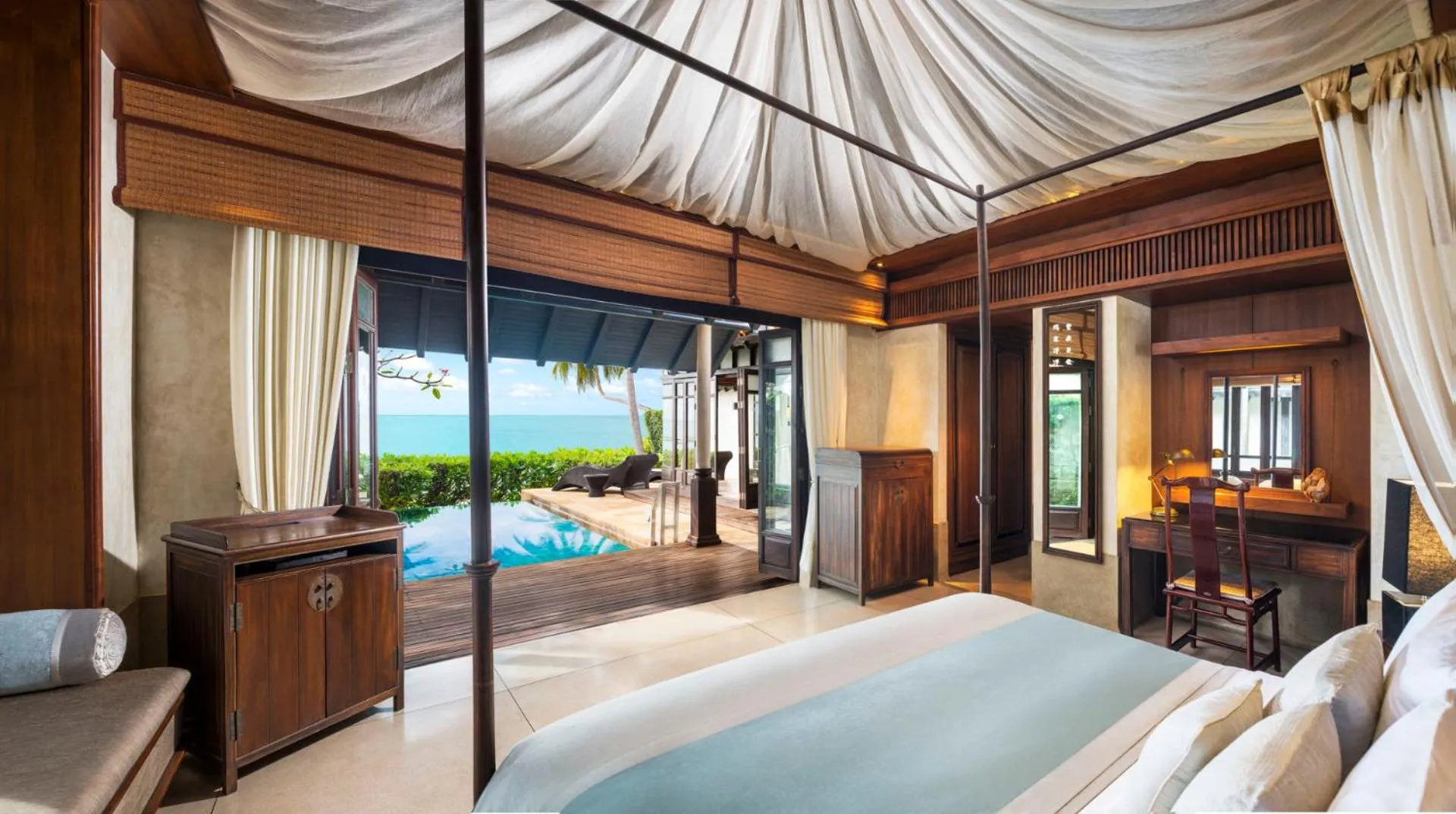 Bedroom, Bed in The Lamai Samui