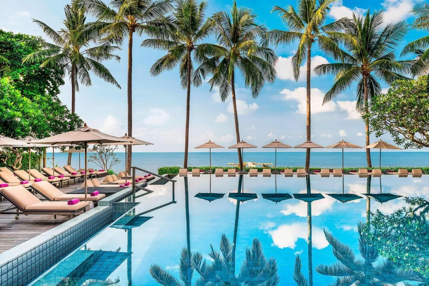 Pool view in The Lamai Samui