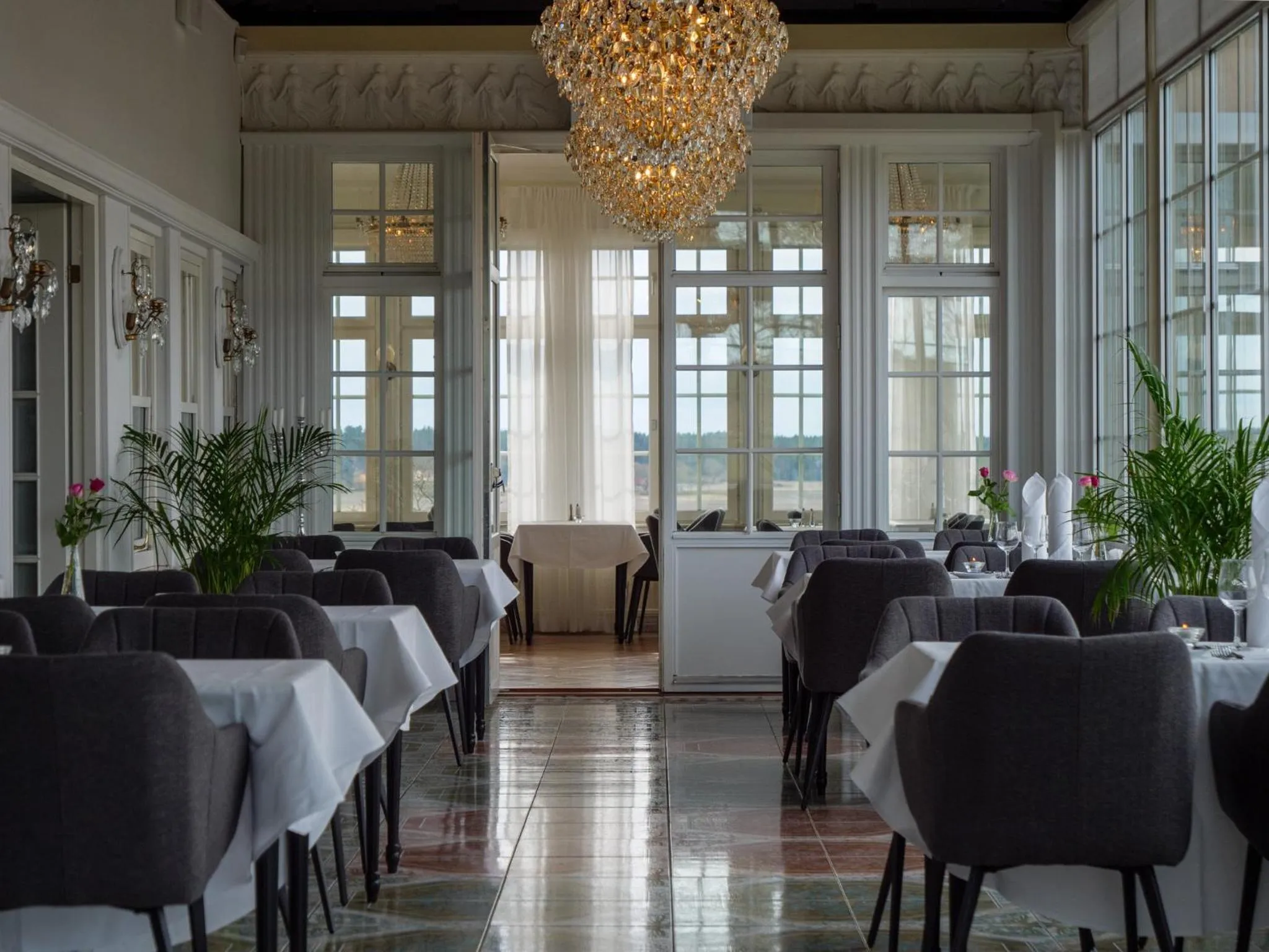 Restaurant/places to eat in Johannesbergs Slott