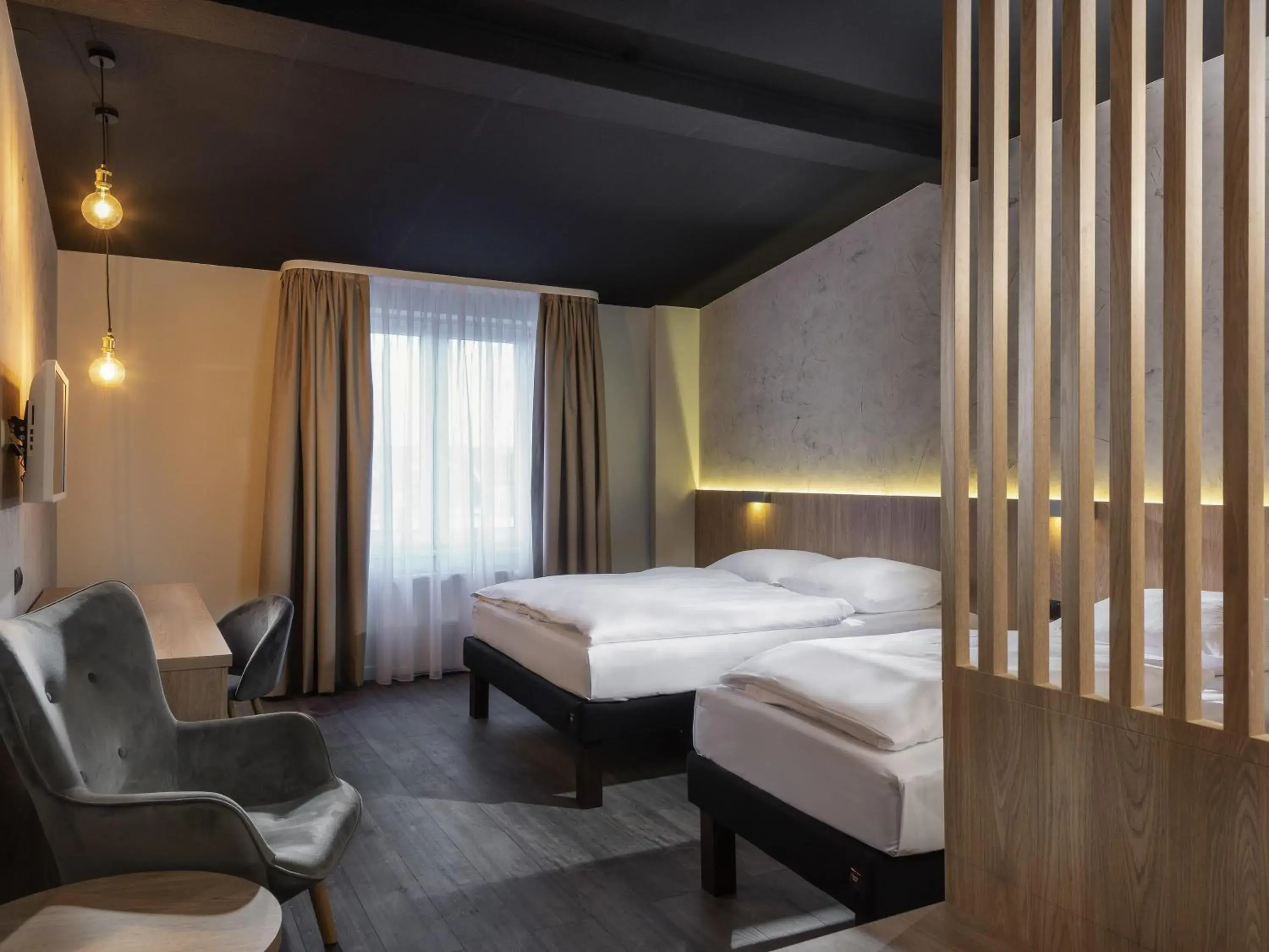 Bedroom, Bed in ibis Styles Dresden Neustadt Bedroom, Bed in ibis Styles Dresden Neustadt