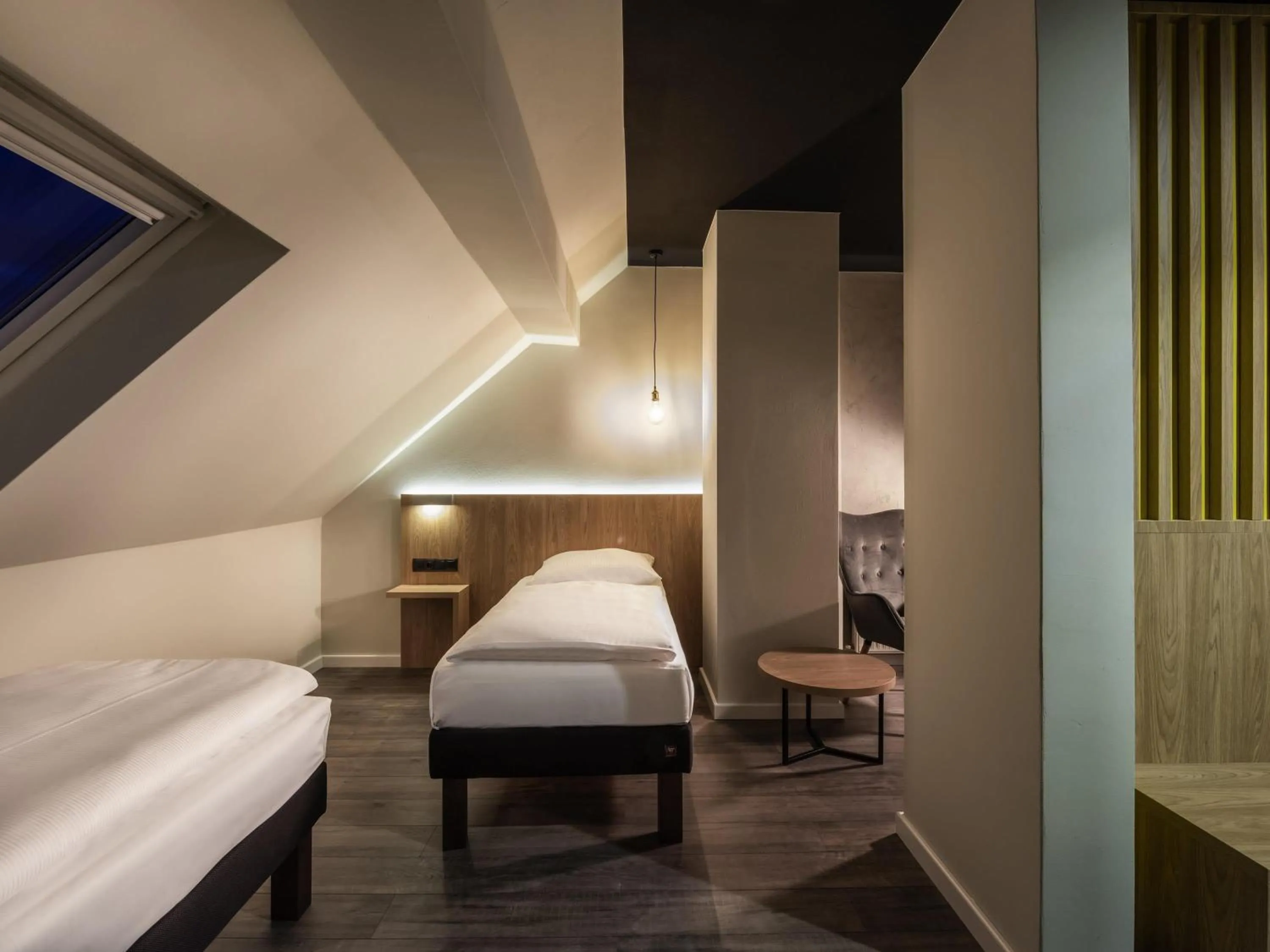 Bedroom, Bed in ibis Styles Dresden Neustadt