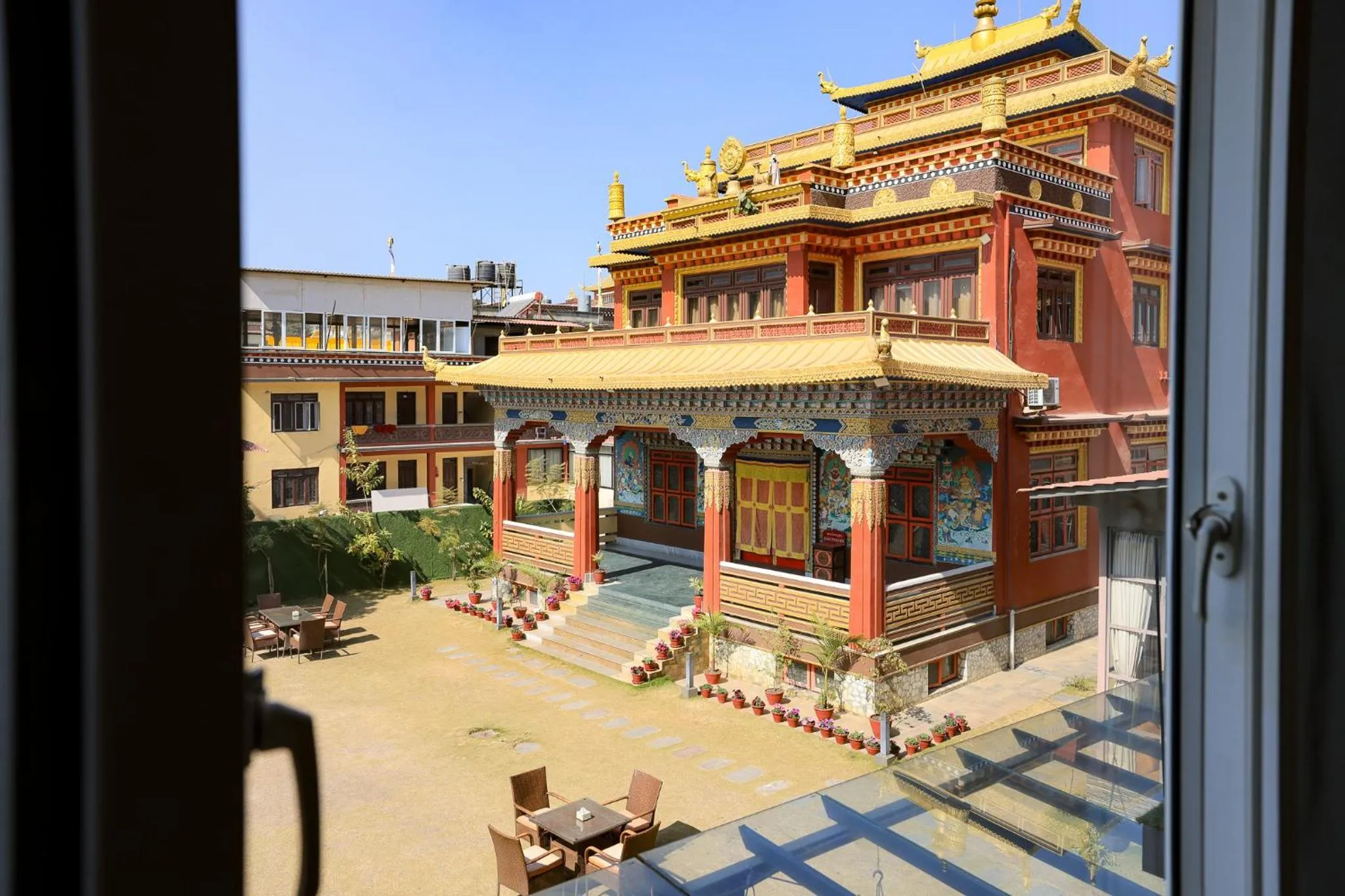 Garden in Hotel Dolmaling