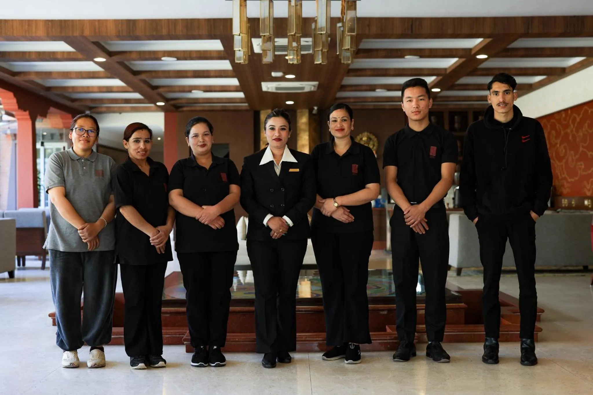 Staff in Hotel Dolmaling