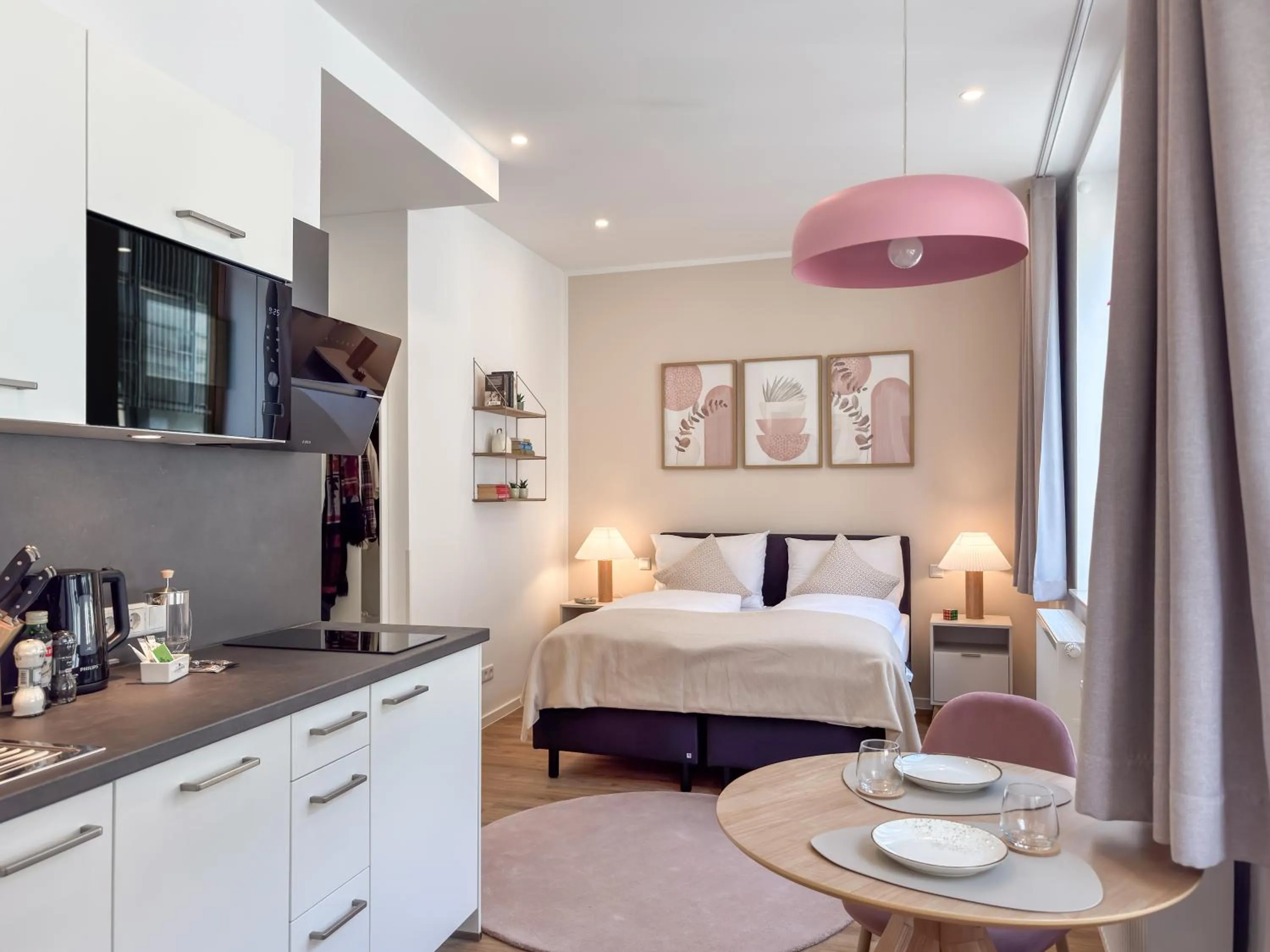 Photo of the whole room, Bed in Brunnen Apartments