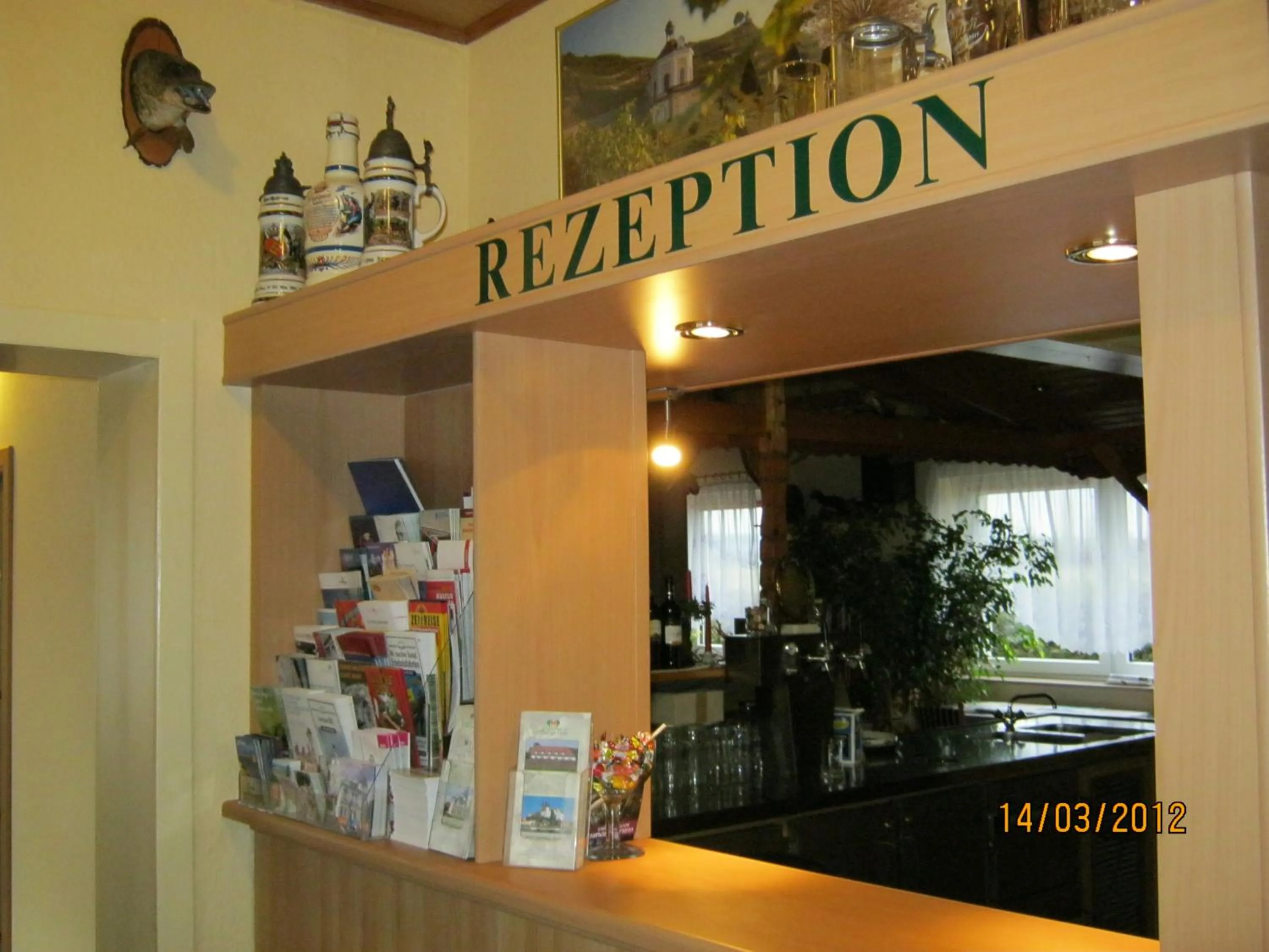 Lobby or reception in Hotel Landhaus Nassau