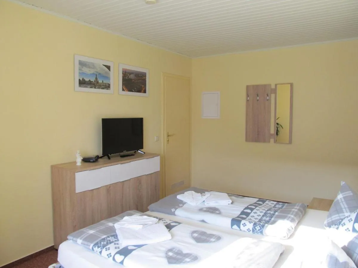 Bed in Hotel Landhaus Nassau