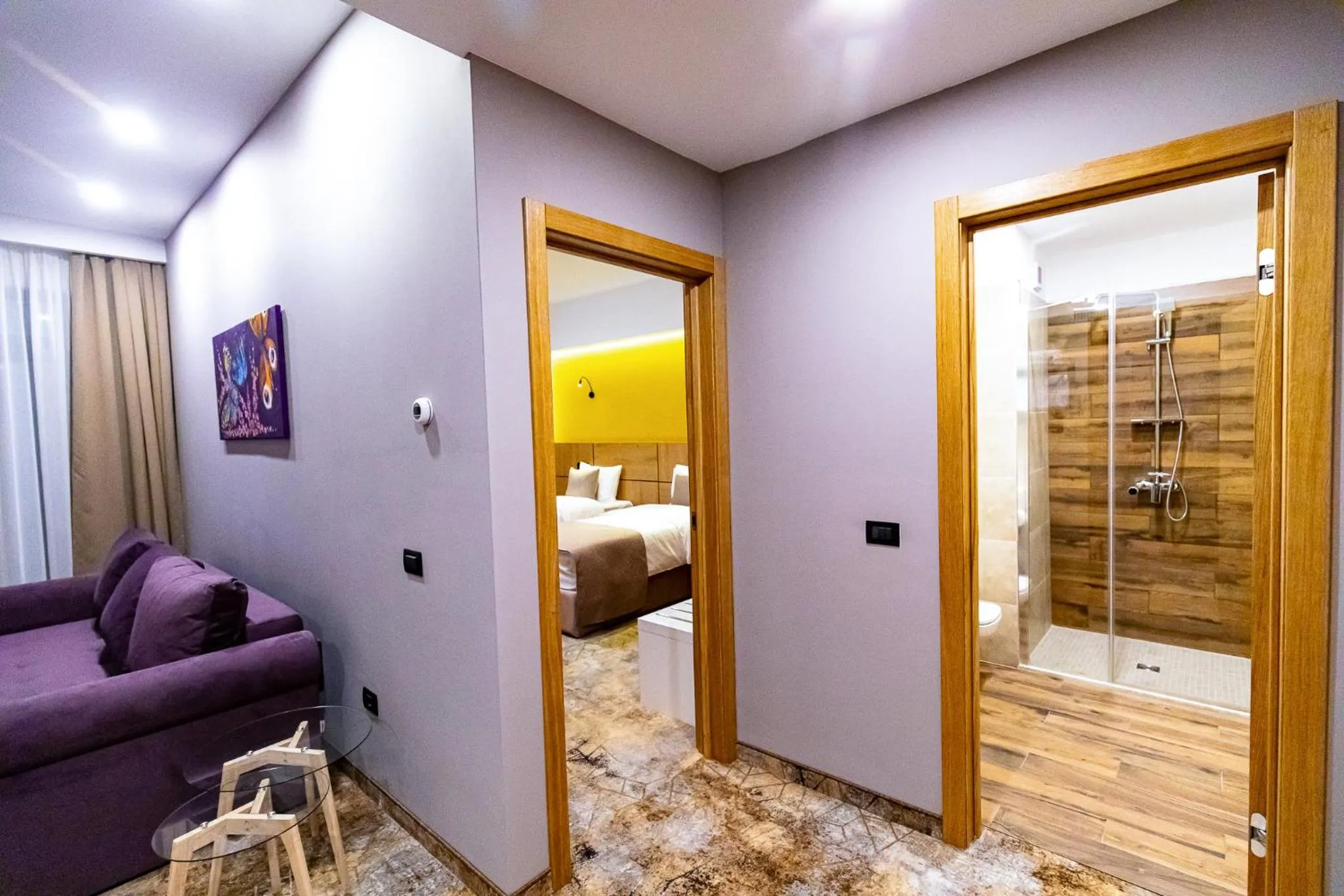 Bed in GRAND VIEW Hotel & Suites Copou