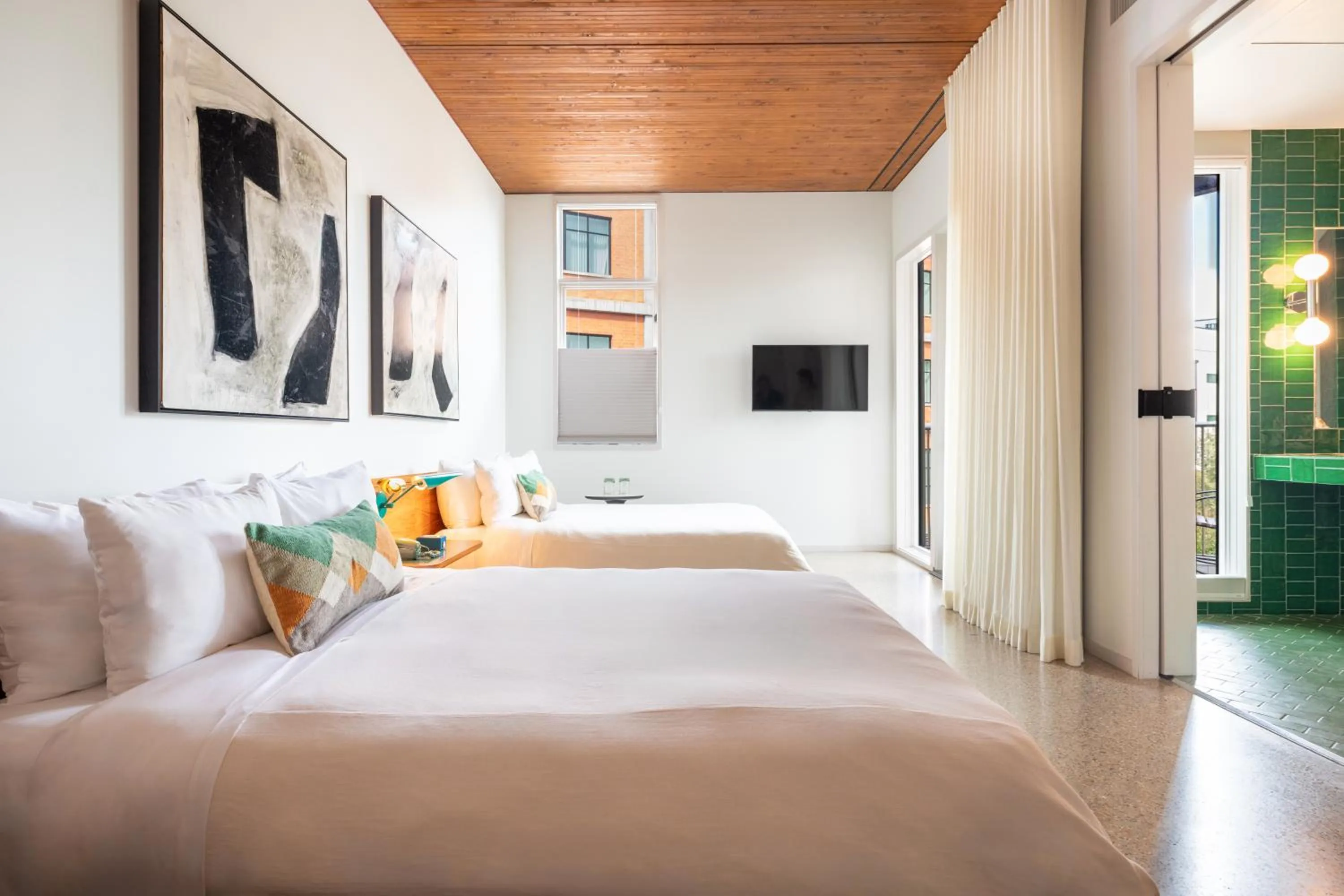 Bed in Hotel Magdalena