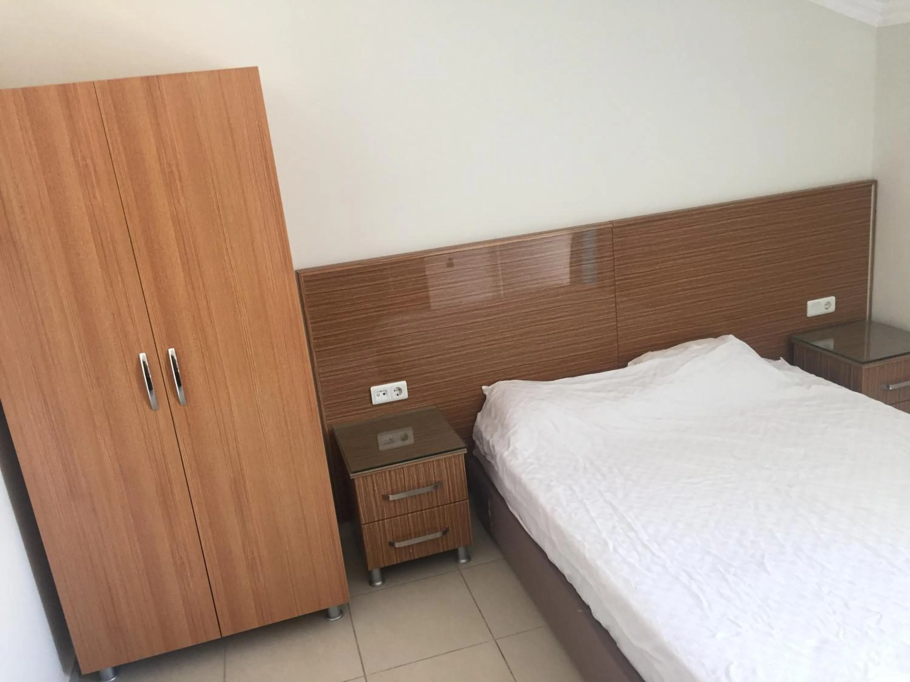 Bed in Mediterranean Apart Fethiye