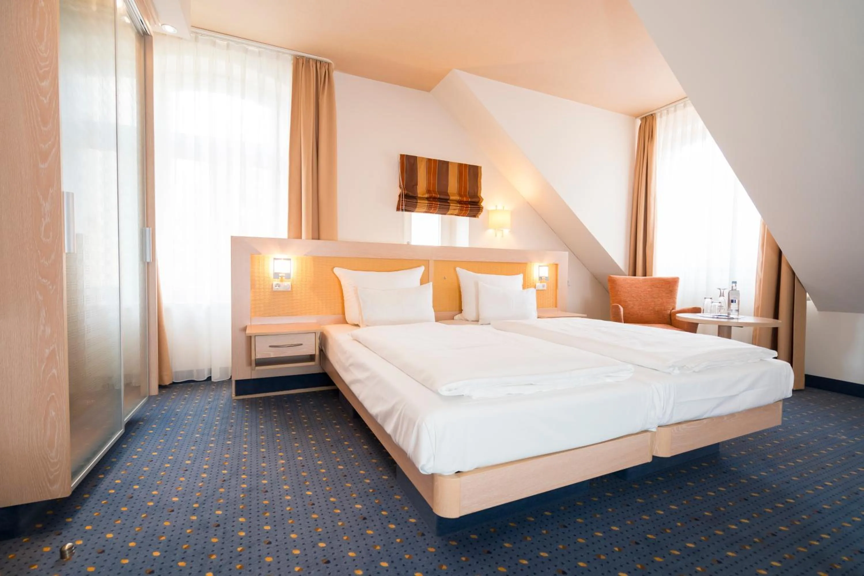 Bed in Hotel von Euch