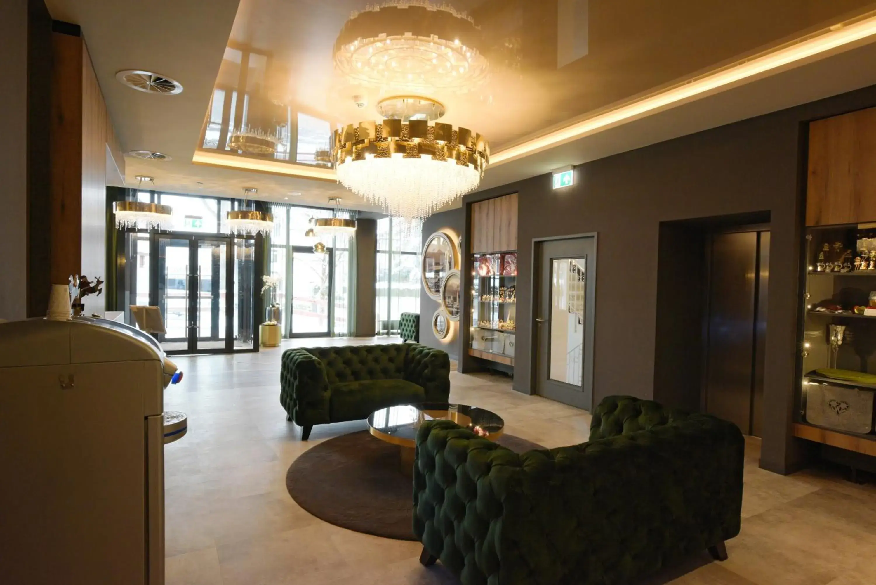 Lobby or reception in Hotel Demas München-Unterhaching Lobby or reception in Hotel Demas München-Unterhaching