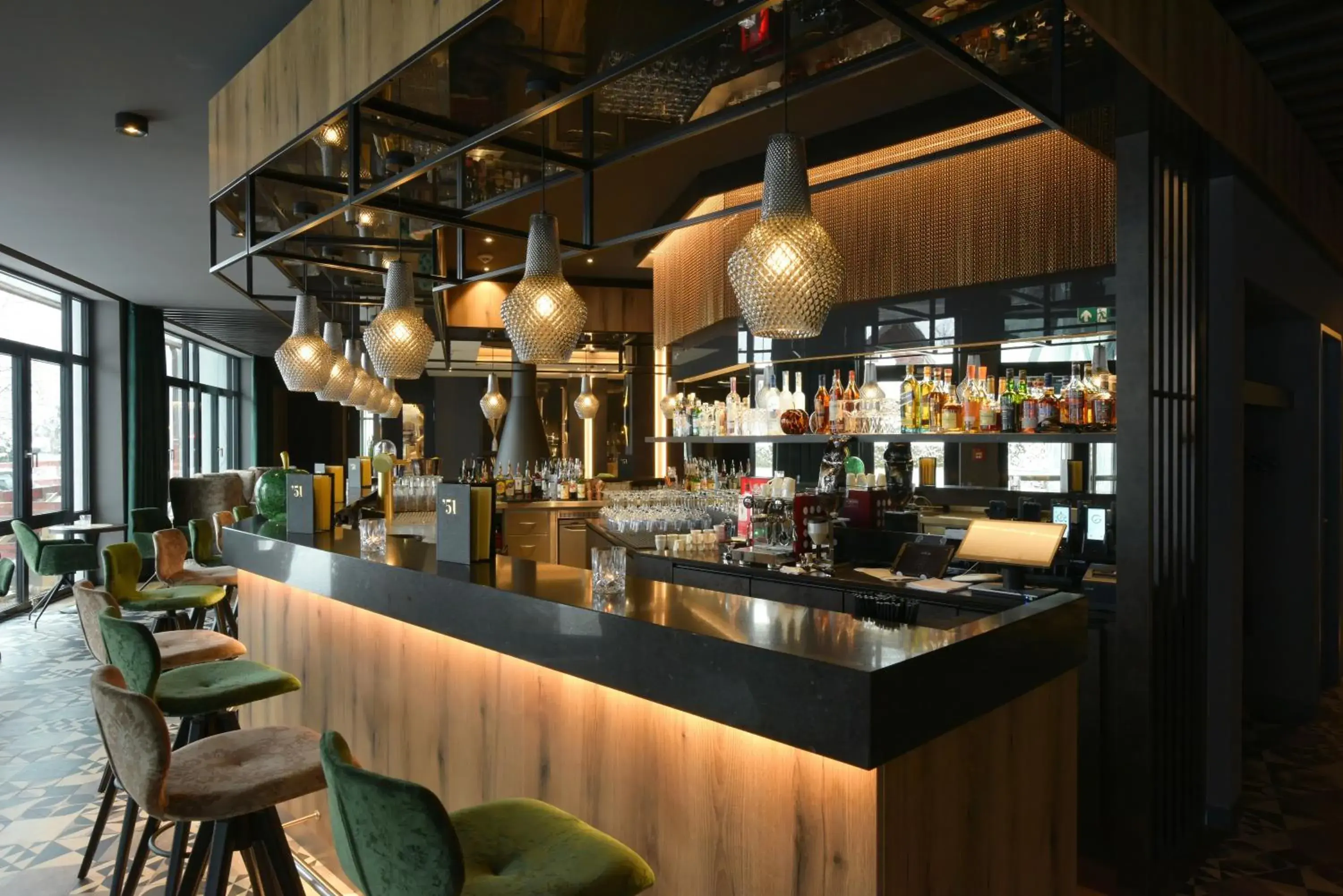 Lounge or bar in Hotel Demas München-Unterhaching Lounge or bar in Hotel Demas München-Unterhaching